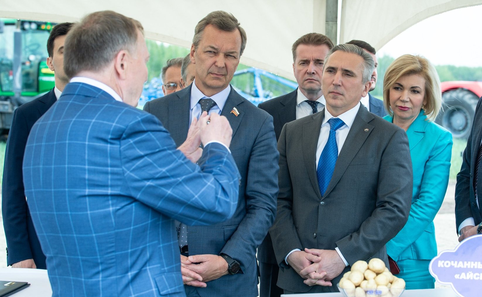 Выездное совещание сенаторов РФ в Тюменской области