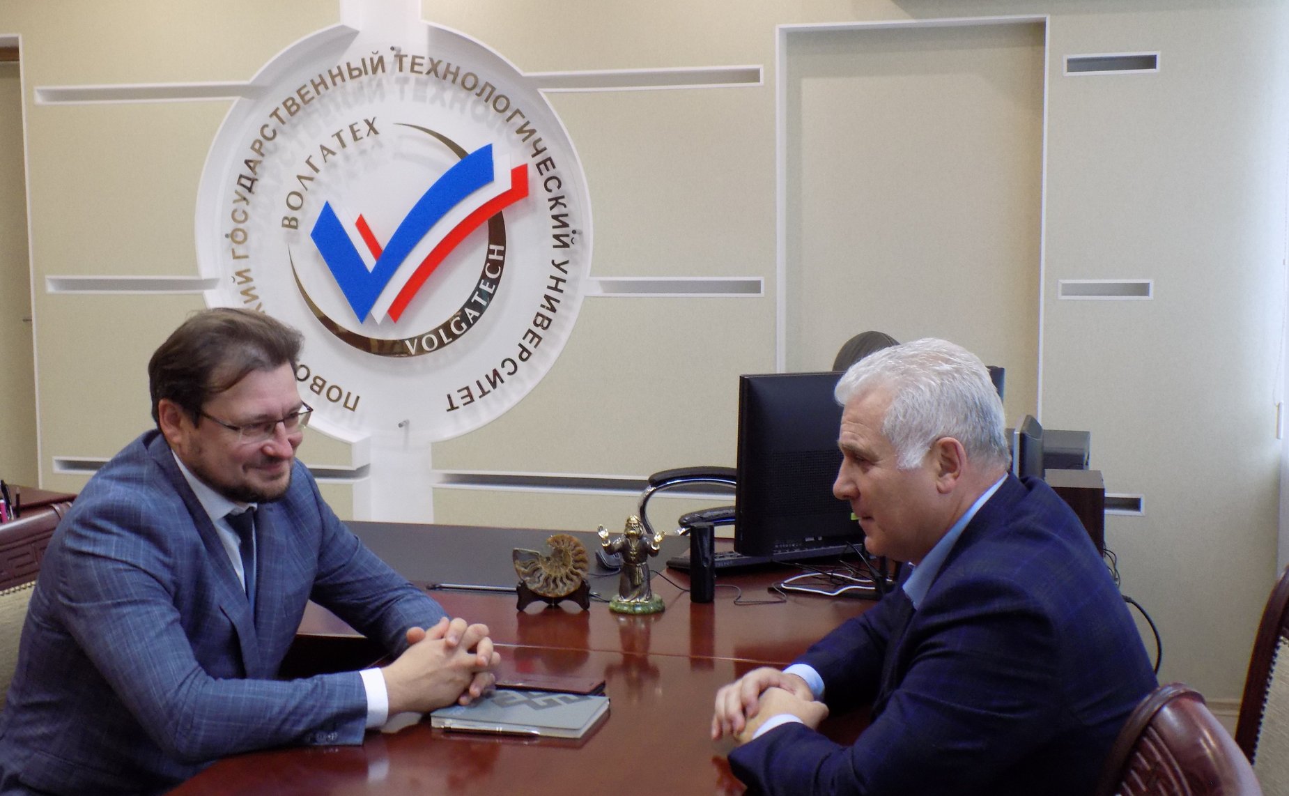 Сергей Мартынов в ходе поездки в регион посетил Поволжский государственный технологический университет (Волгатех)