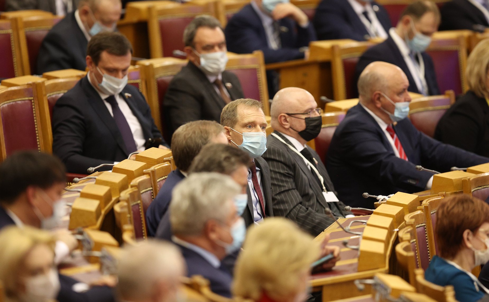 Встреча Президента Российской Федерации Владимира Путина с Советом законодателей Российской Федерации