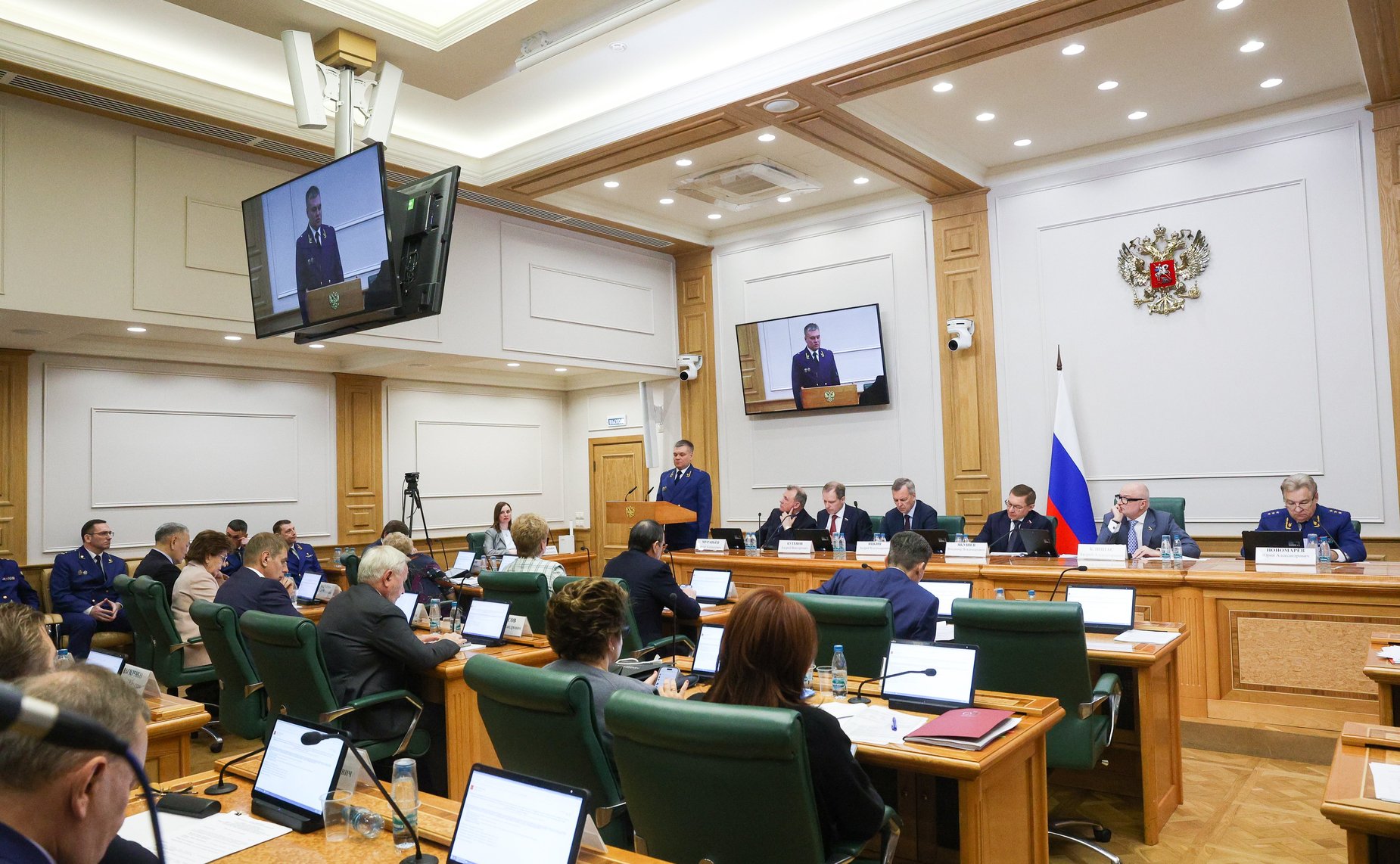 Совместное заседание Комитета СФ по конституционному законодательству и государственному строительству, Комитета СФ по обороне и безопасности и Комитета СФ по федеративному устройству, региональной политике, МСУ и делам Севера