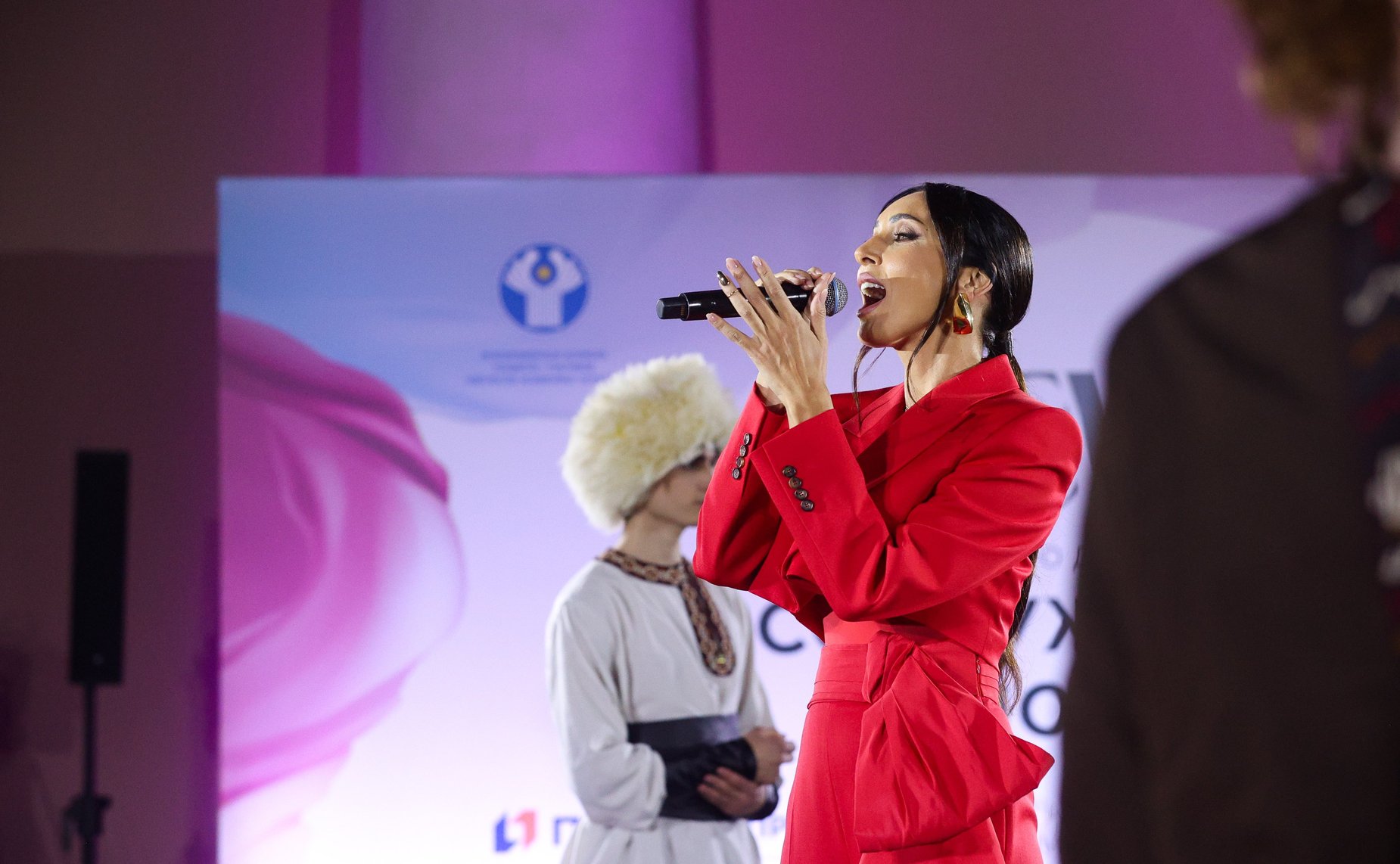 Валентина Матвиенко посетила показ коллекций дизайнеров из стран СНГ. III международный форум «Содружество моды»