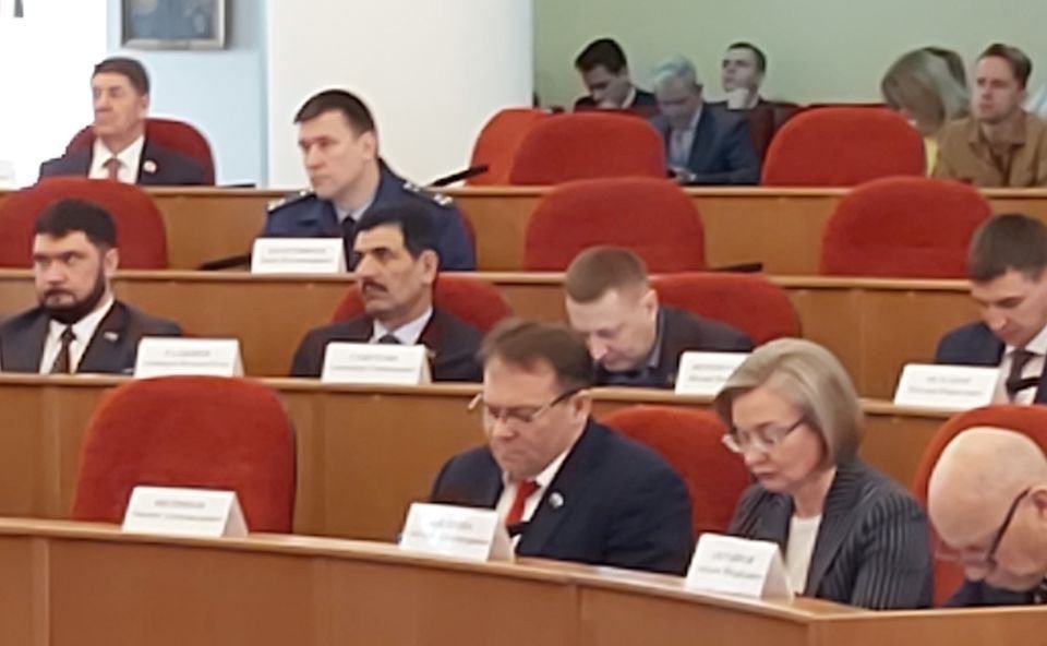 Елена Афанасьева приняла участие в заседании Законодательного Собрания Оренбургской области