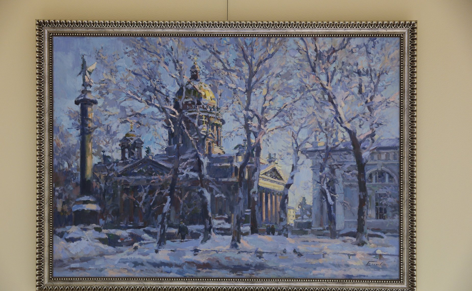 Открытие в Совете Федерации выставки работ Павла Еськова «Наследие великих зодчих»