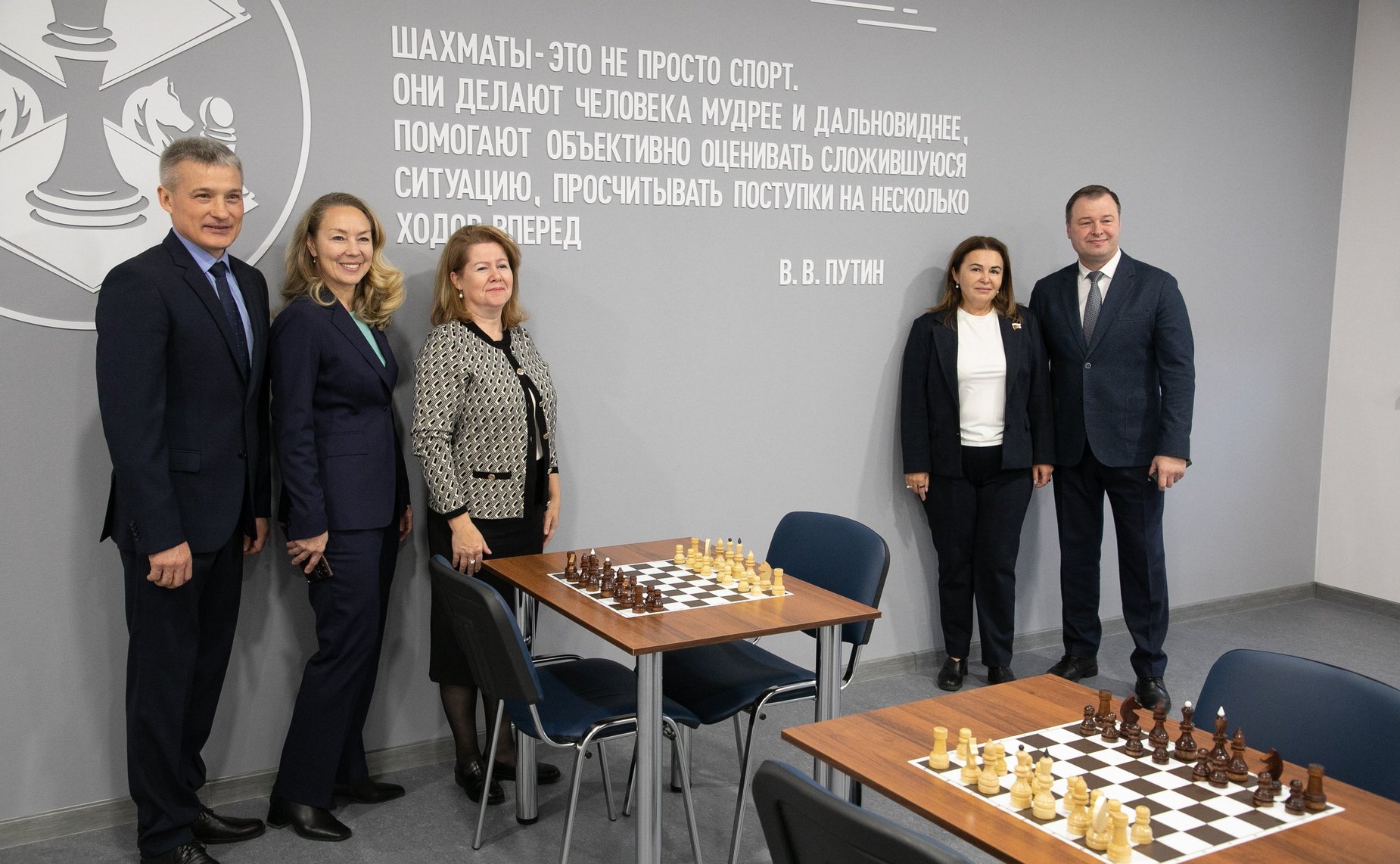 Сенаторы посетили Центр физкультурной и спортивной работы «Олимпия» Тюменского муниципального района