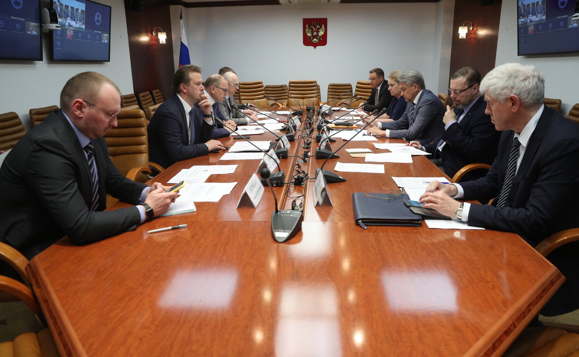 Рабочее совещание о ходе реализации Соглашения о намерениях между Правительством РФ и Госкорпорацией «Росатом» в целях развития в РФ высокотехнологичной области «Технологии новых материалов и веществ»