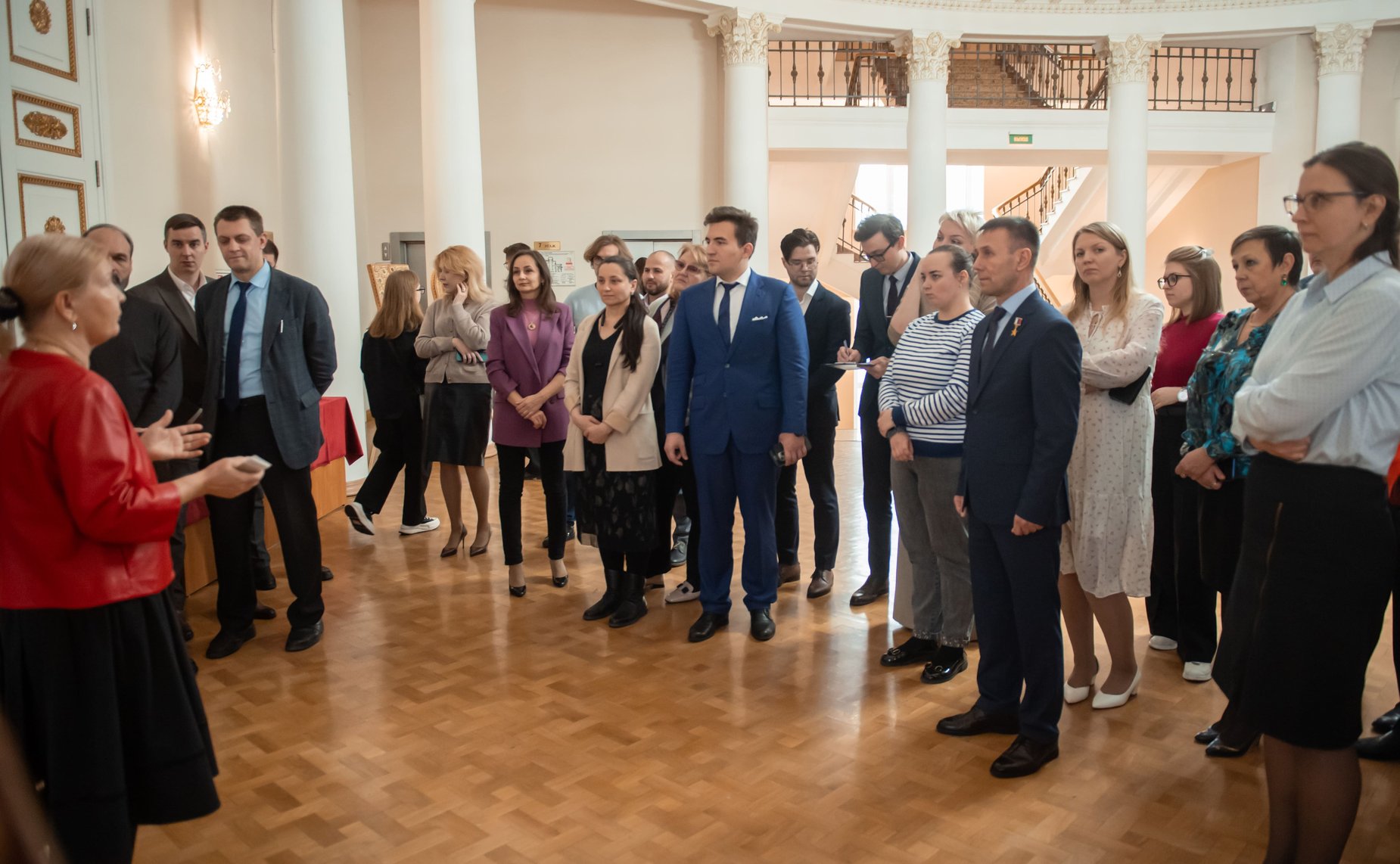 Юрий Нимченко открыл выставку «Небесные покровители Армии и Флота России» в Министерстве науки и высшего образования РФ