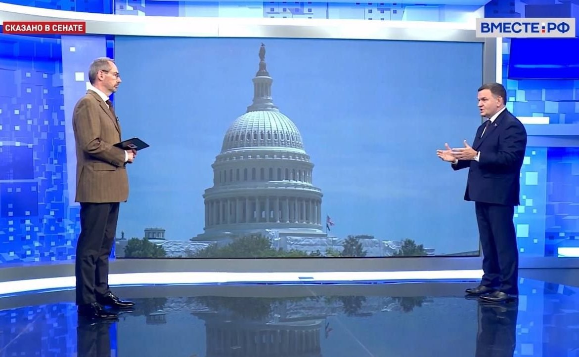 Сергей Перминов ответил на вопросы телеканала «Вместе-РФ» о развитии международной повестки, в том числе в свете испытания Россией ракеты неограниченной дальности «Буревестник»