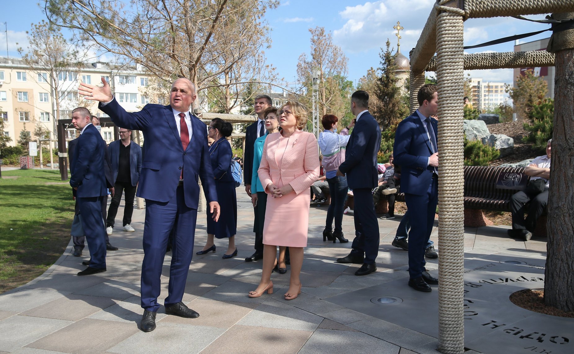 Рабочая поездка делегации Совета Федерации во главе с В. Матвиенко в Кемеровскую область — Кузбасс