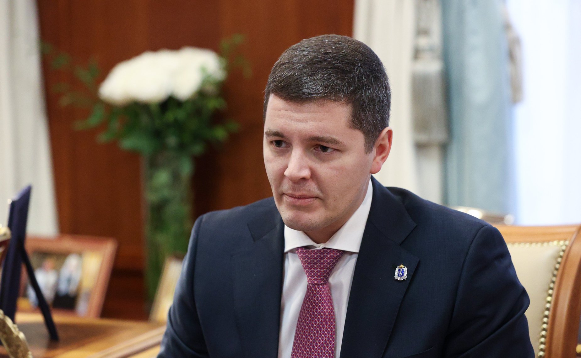 Встреча Председателя Совета Федерации Валентины Матвиенко с губернатором Ямало-Ненецкого автономного округа Дмитрием Артюховым