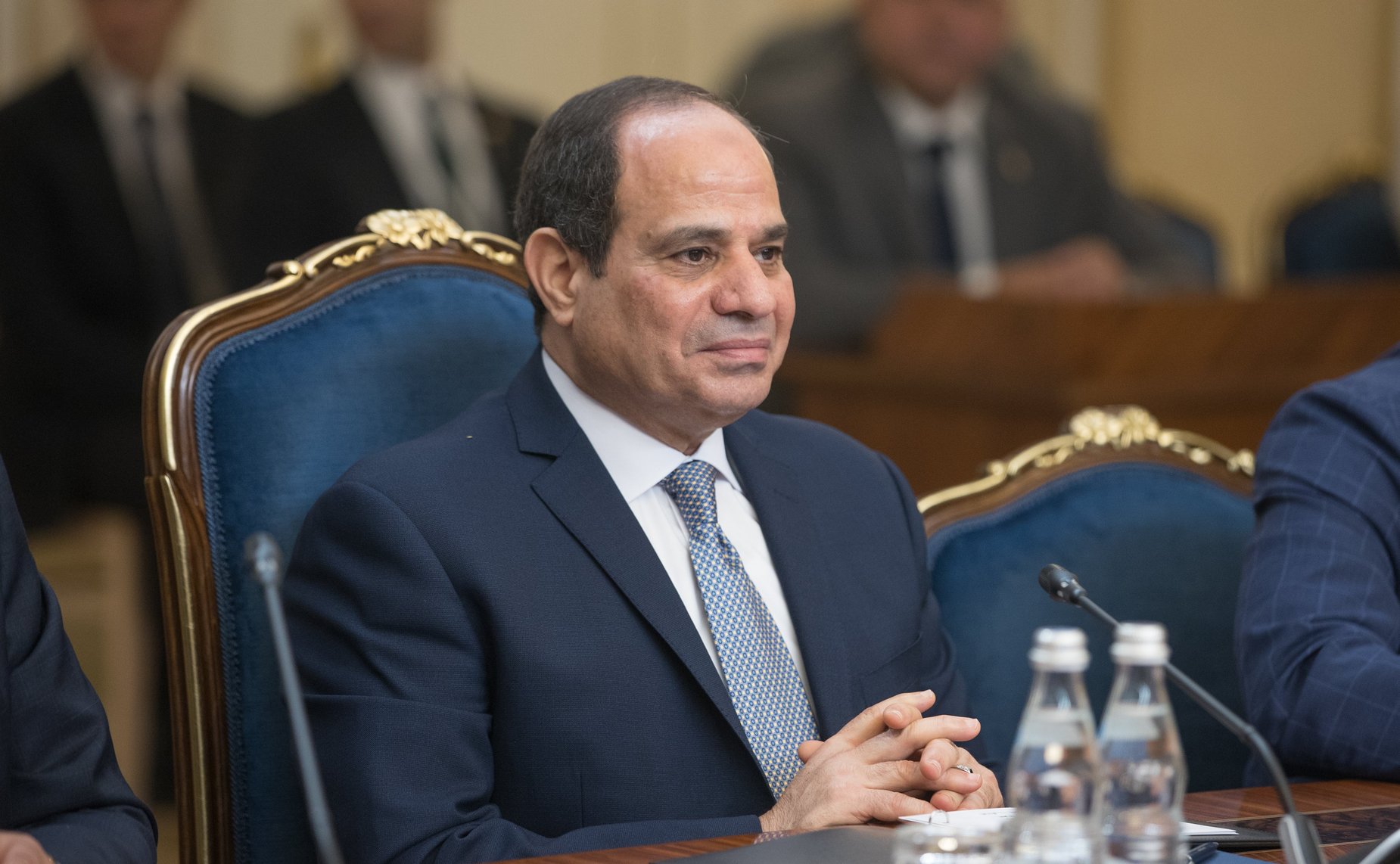 Встреча В. Матвиенко с Президентом Арабской Республики Египет Абдельфаттахом Ас-Сиси