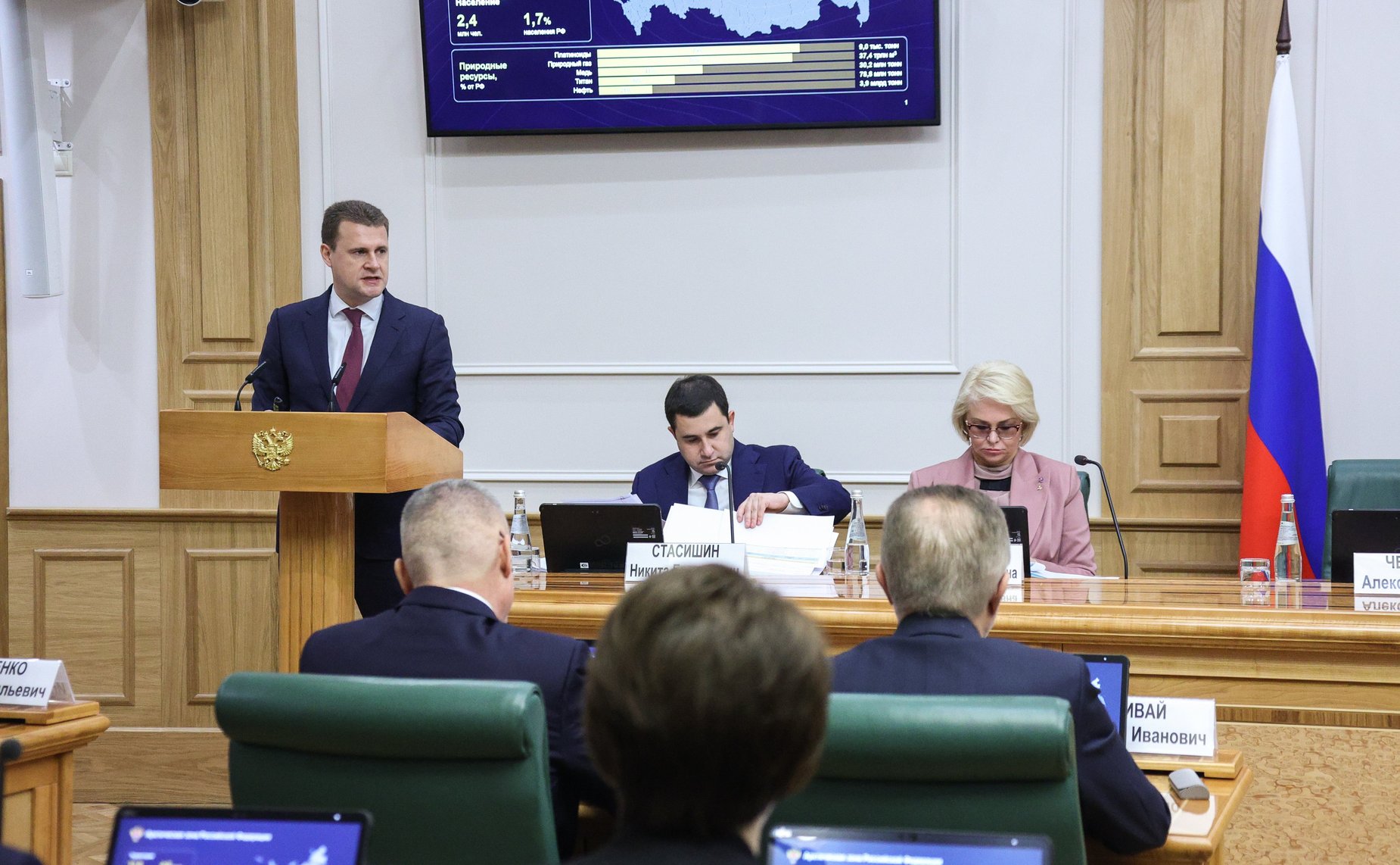 Заседание Совета по вопросам развития Дальнего Востока, Арктики и Антарктики при СФ