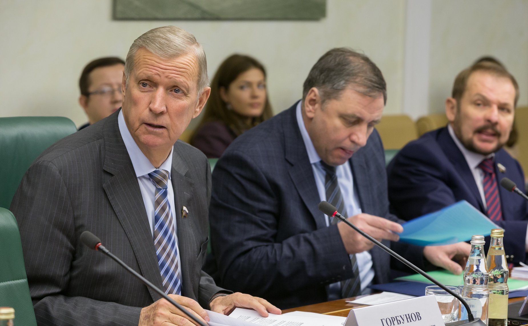 Г. Горбунов Заседание Комитета СФ по аграрно-продовольственной политике и природопользованию