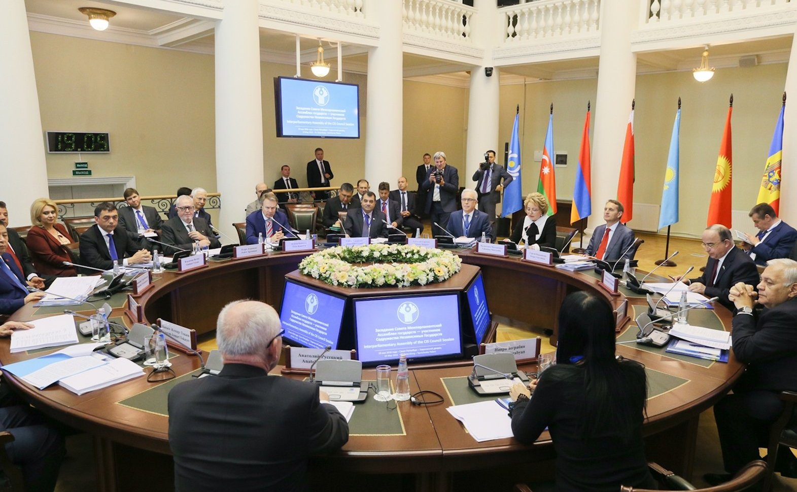 Заседание Совета МПА СНГ