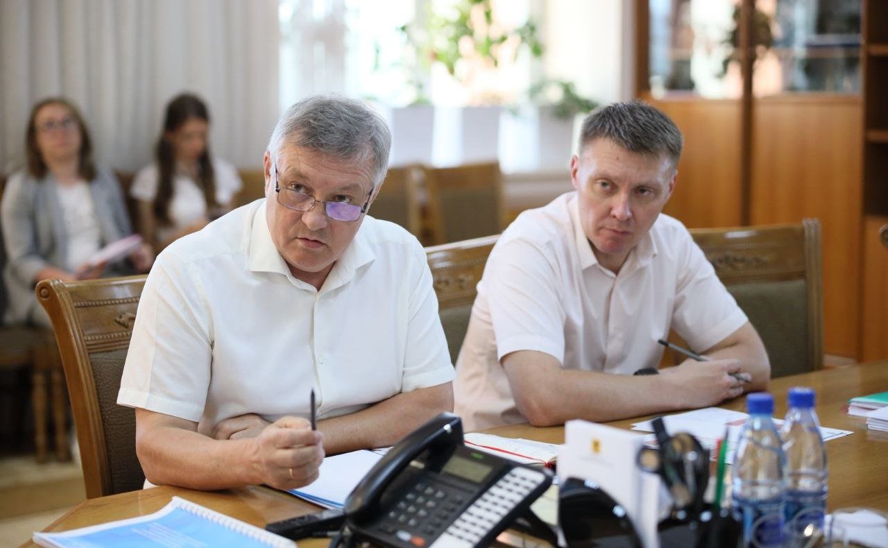 Встреча Сергея Михайлова с губернатором Забайкалья Александром Осиповым