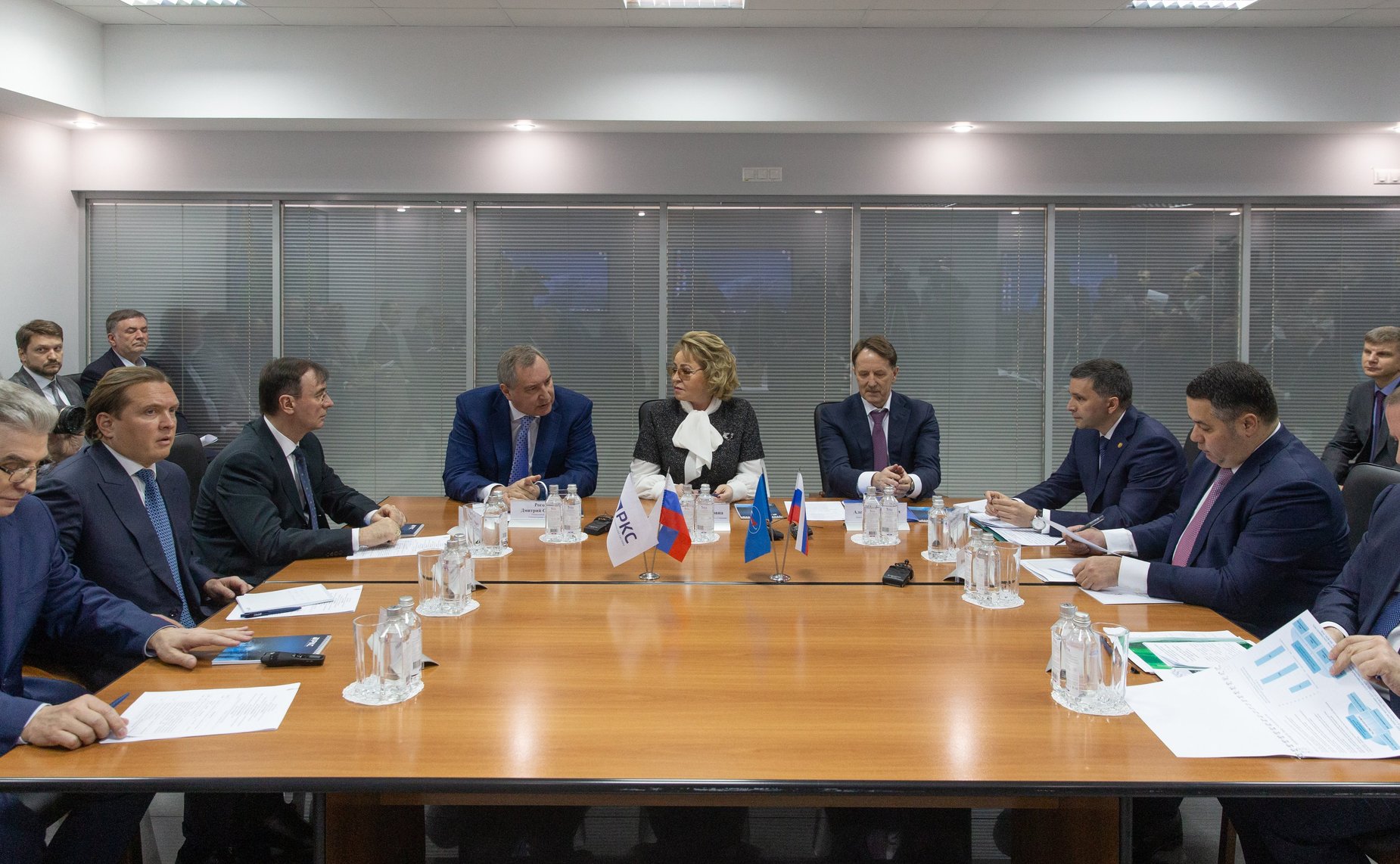 В. Матвиенко посетила Научный центр оперативного мониторинга Земли РКС