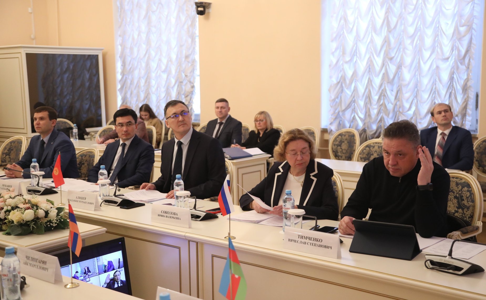 Сенаторы РФ приняли участие в заседании Контрольно-бюджетной комиссии МПА СНГГ
