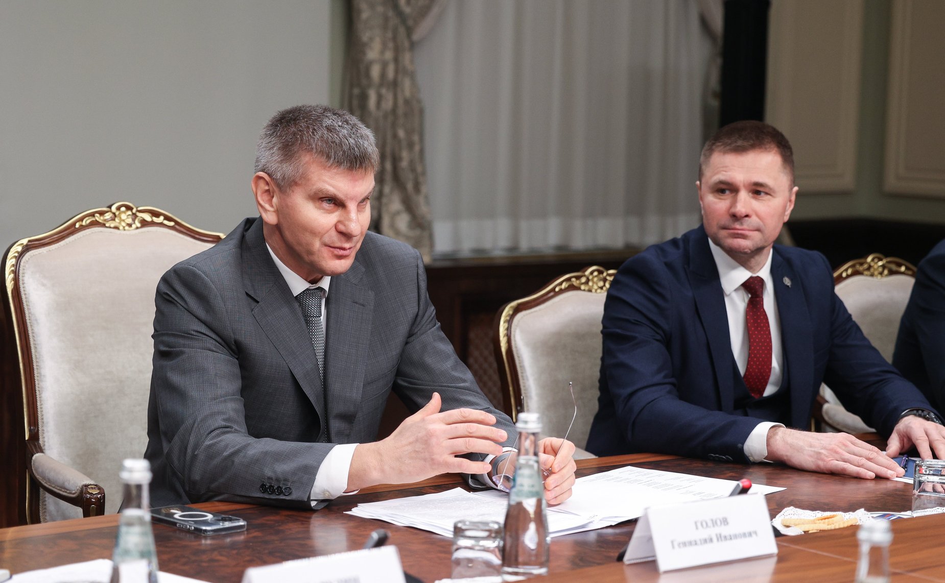 Встреча Руководителя Аппарата Совета Федерации Геннадия Голова с Руководителем Аппарата Сената Парламента Республики Казахстан