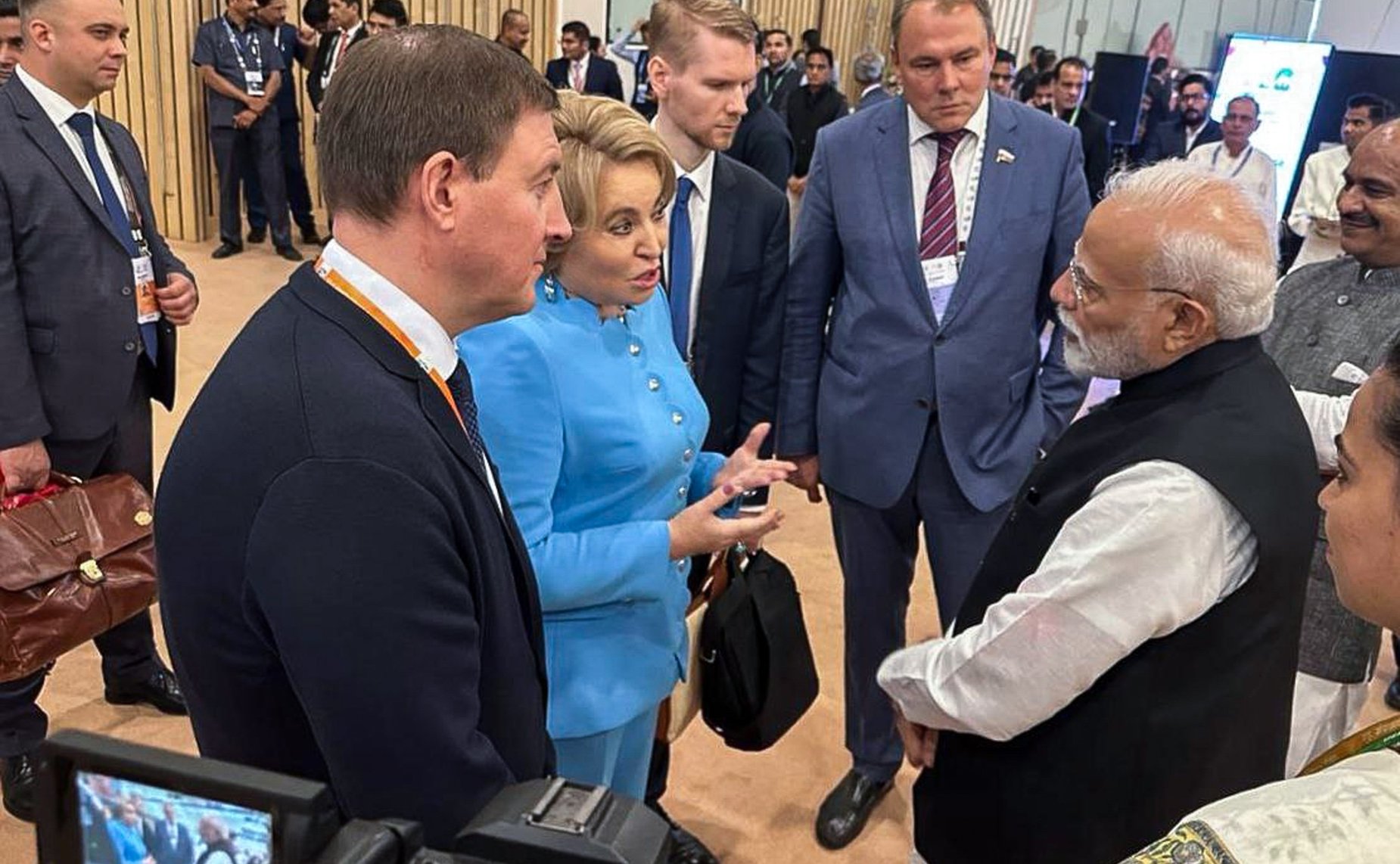 Председатель Совета Федерации Валентина Матвиенко встретилась с Премьер-министром Индии Нарендрой Моди