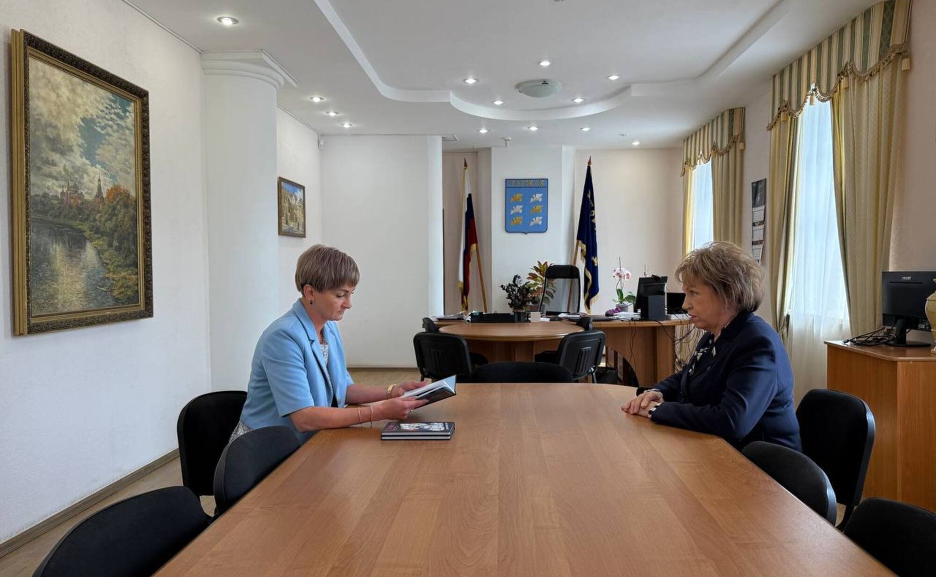 Людмила Скаковская совершила рабочую поездку в город Торжок Тверской области