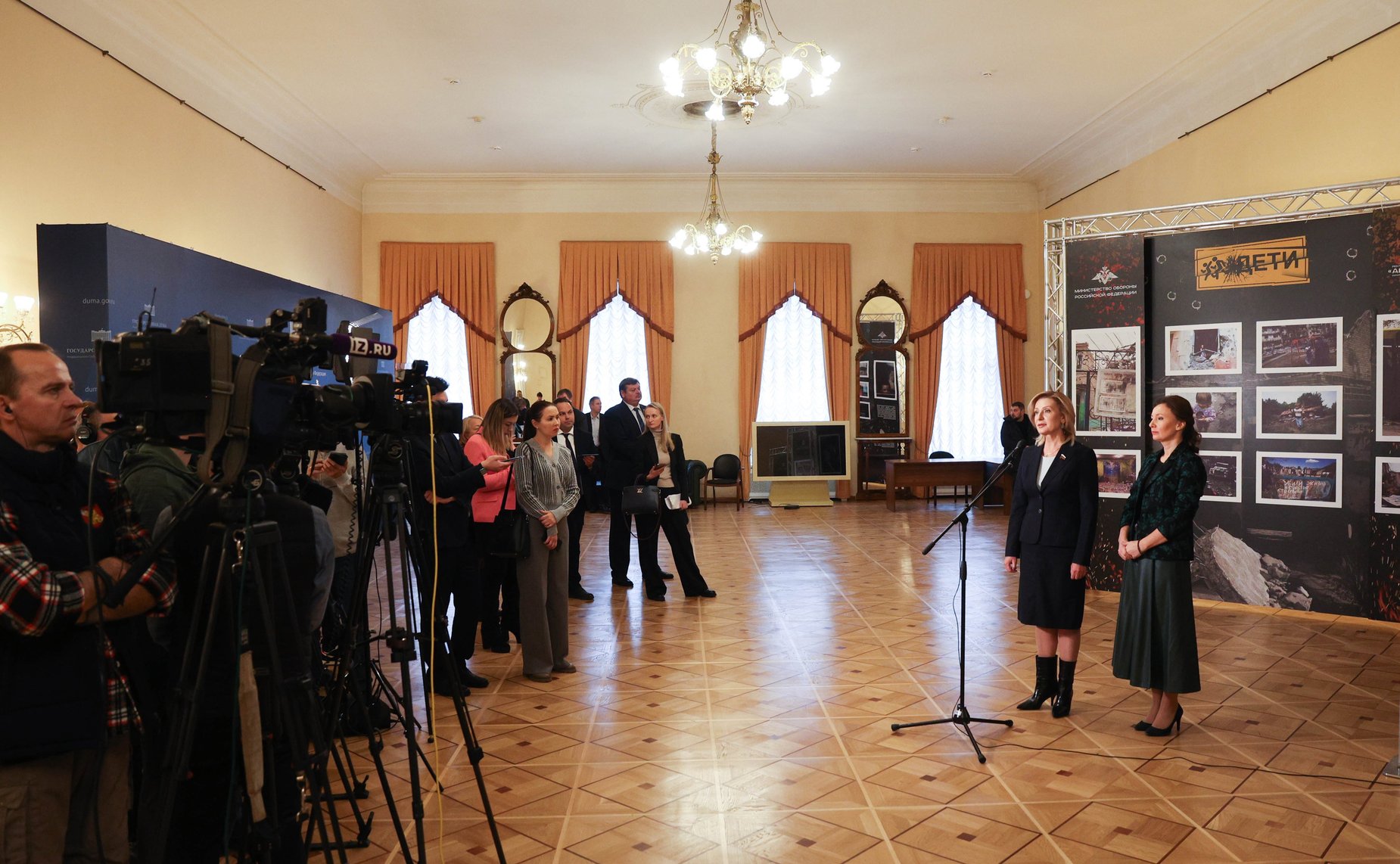 Пресс-подход Инны Святенко и Анны Кузнецовой