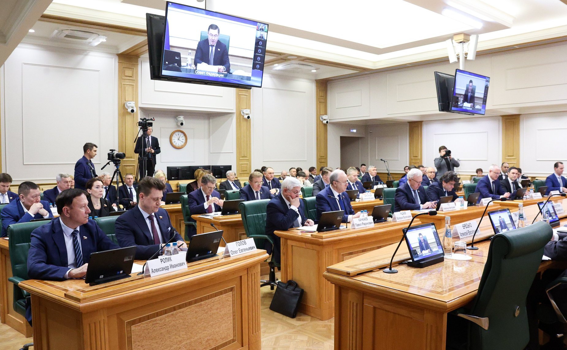 Заседание Совета по вопросам жилищного строительства и содействию развитию жилищно-коммунального комплекса при Совете Федерации