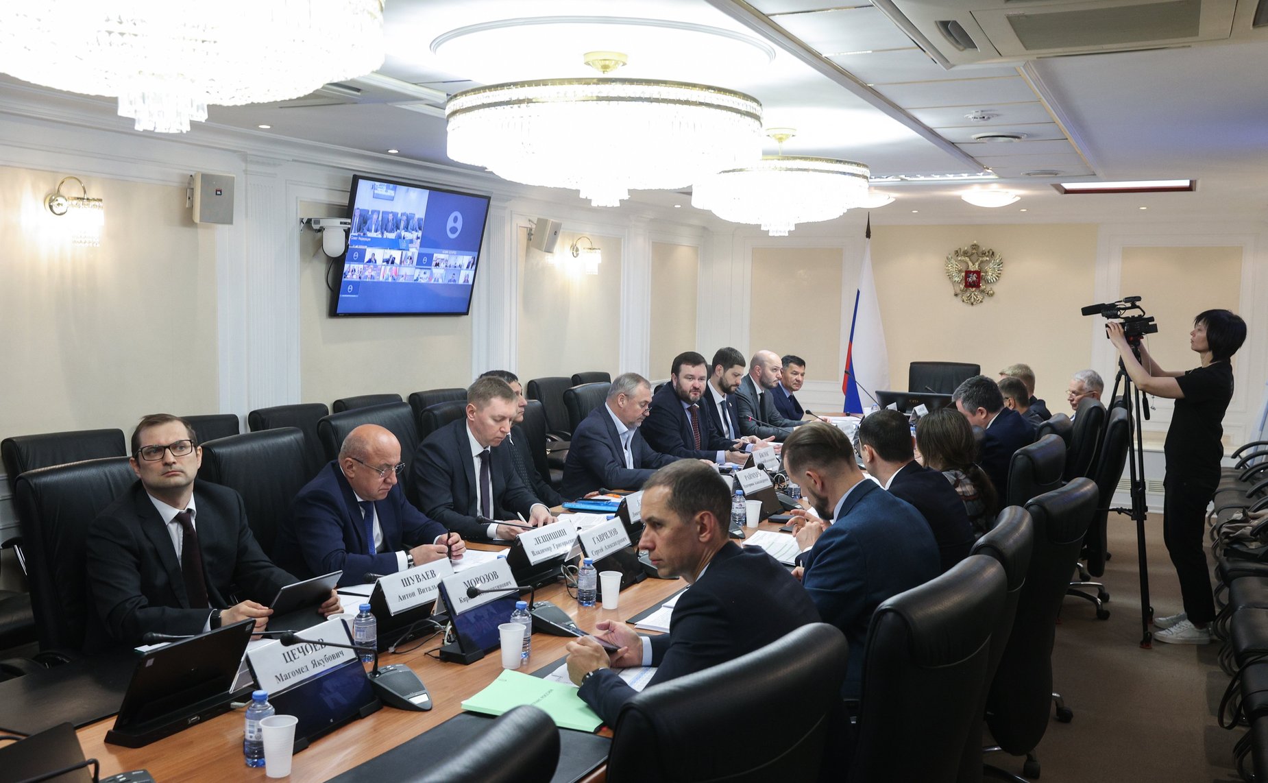 Совещание Комитета Совета Федерации по экономической политике на тему «Восстановление экономического потенциала, в том числе портовой инфраструктуры, Азовского моря как внутреннего моря РФ»