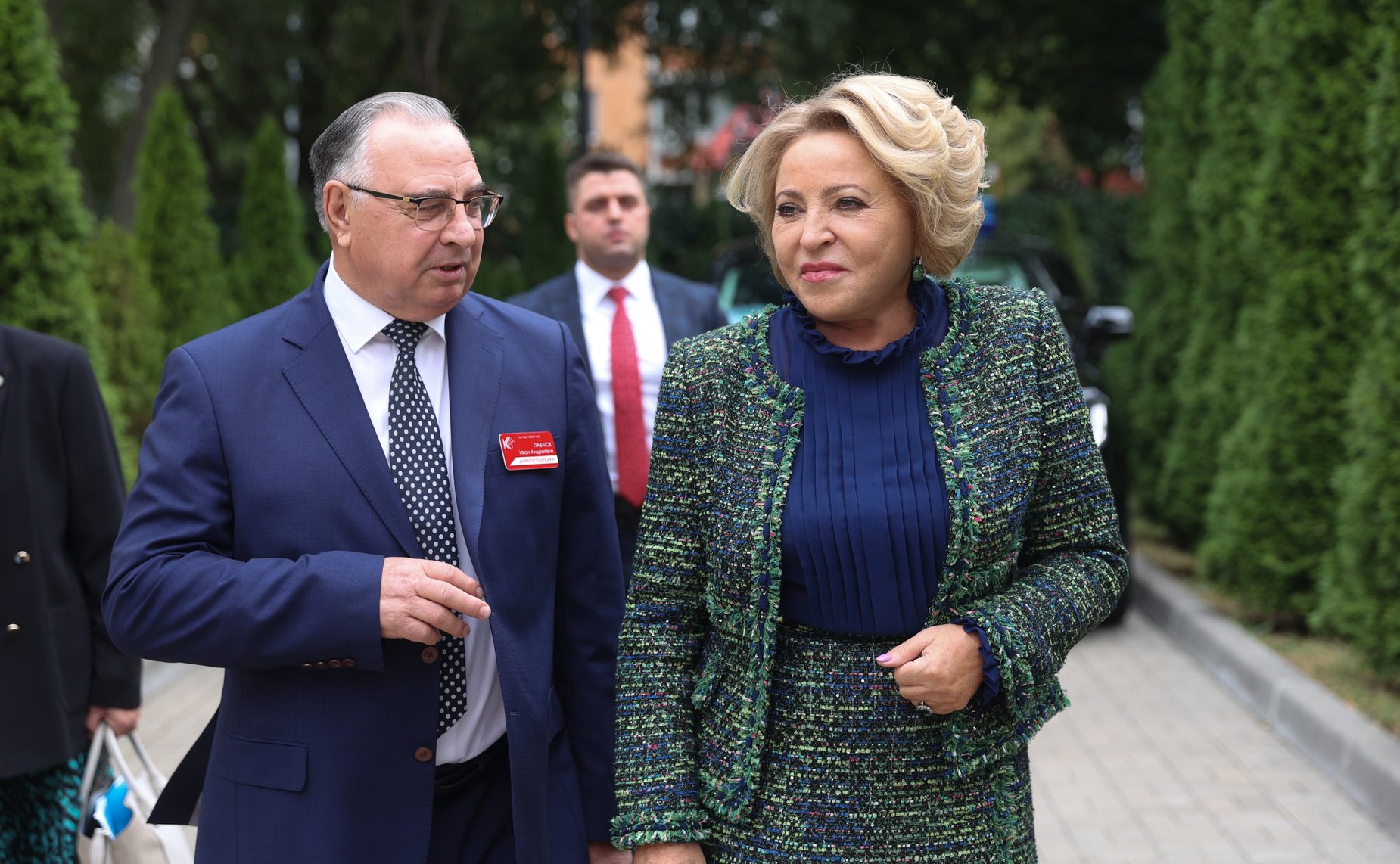 Валентина Матвиенко в День знаний посетила московский Колледж связи № 54 имени П.М. Вострухина