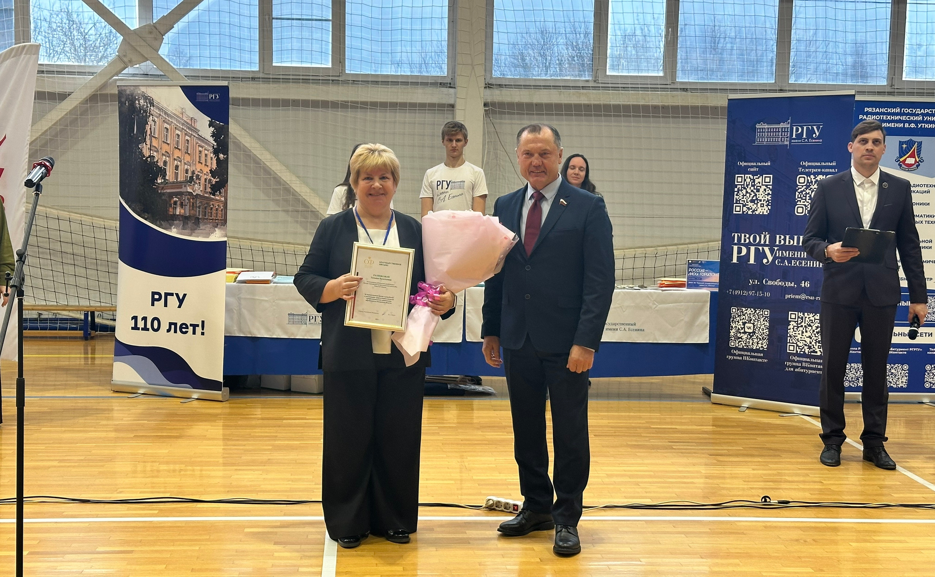 Игорь Мурог принял участие в ярмарке учебных мест «Я выбираю будущее» в Ряжском округе