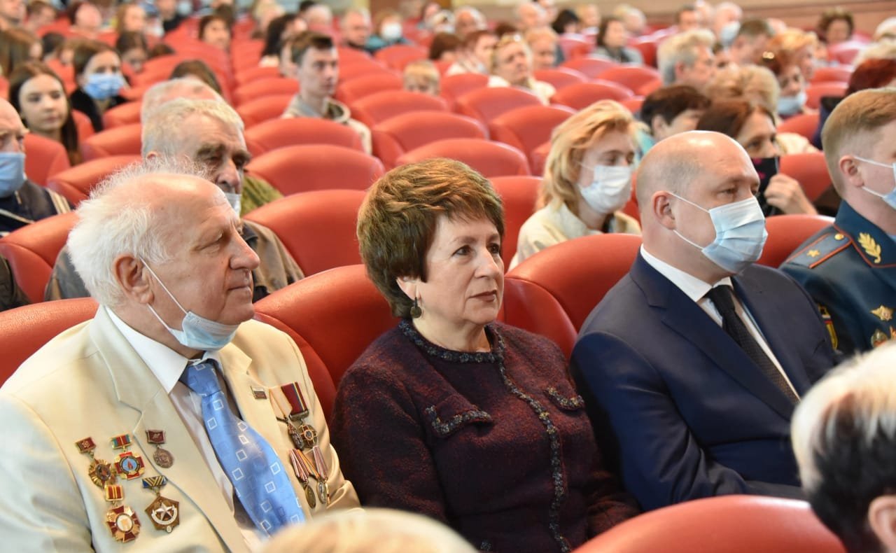 Екатерина Алтабаева приняла участие в торжественном собрании, приуроченном к 35-летию Чернобыльской катастрофы