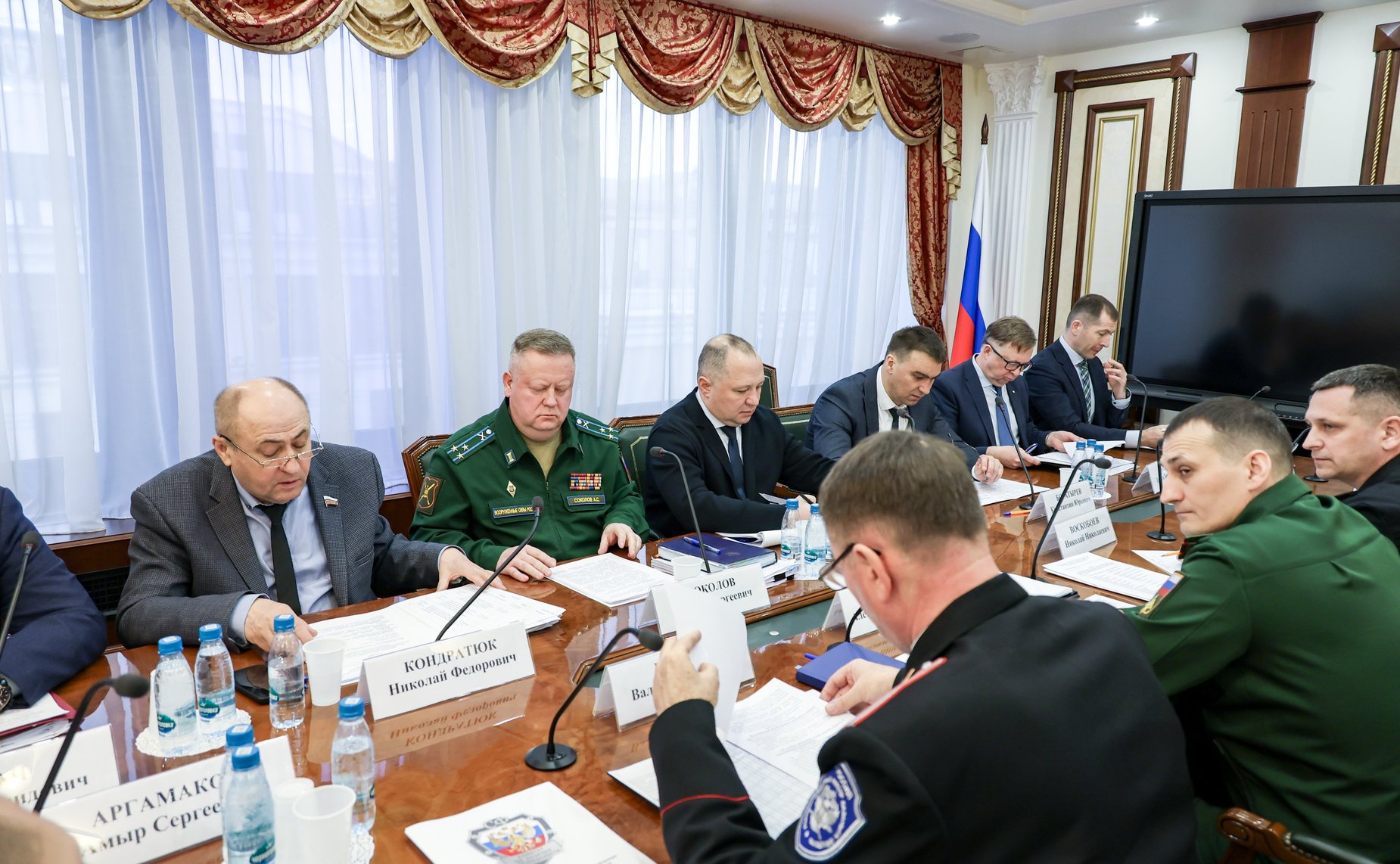 Круглый стол Комитета Совета Федерации по обороне и безопасности «Законодательное обеспечение несения российским казачеством государственной службы в условиях проведения специальной военной операции»