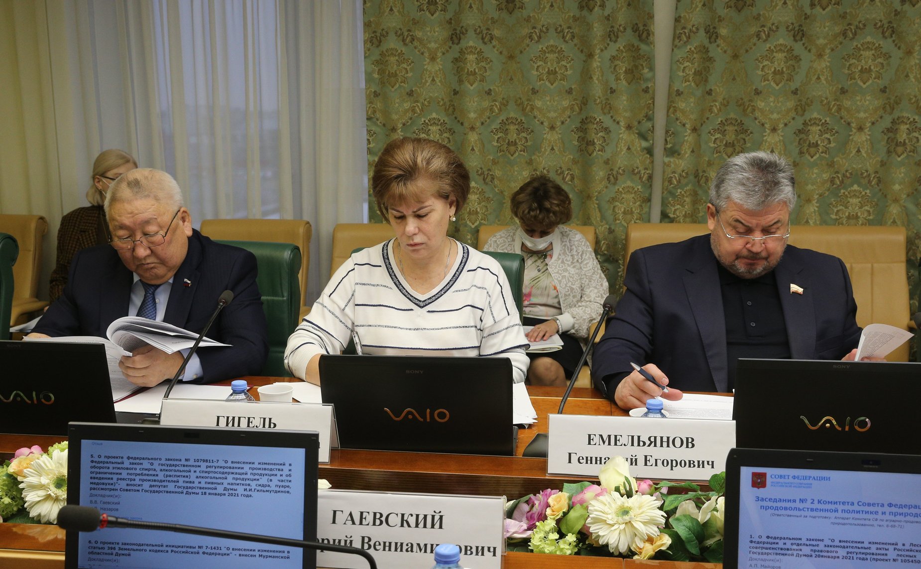 Заседание Комитета СФ по аграрно-продовольственной политике и природопользованию