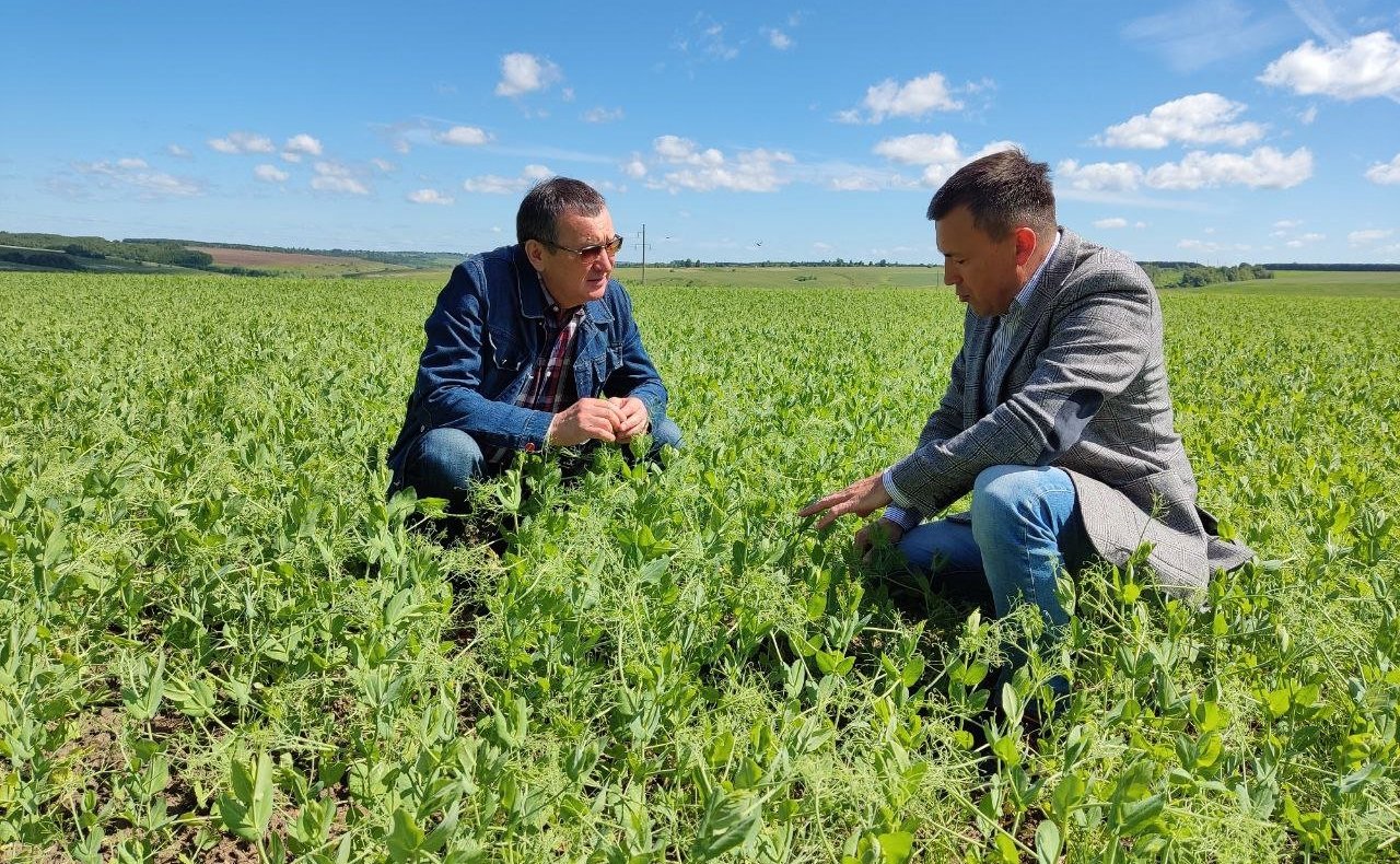 Николай Федоров посетил агропредприятия Ядринского района