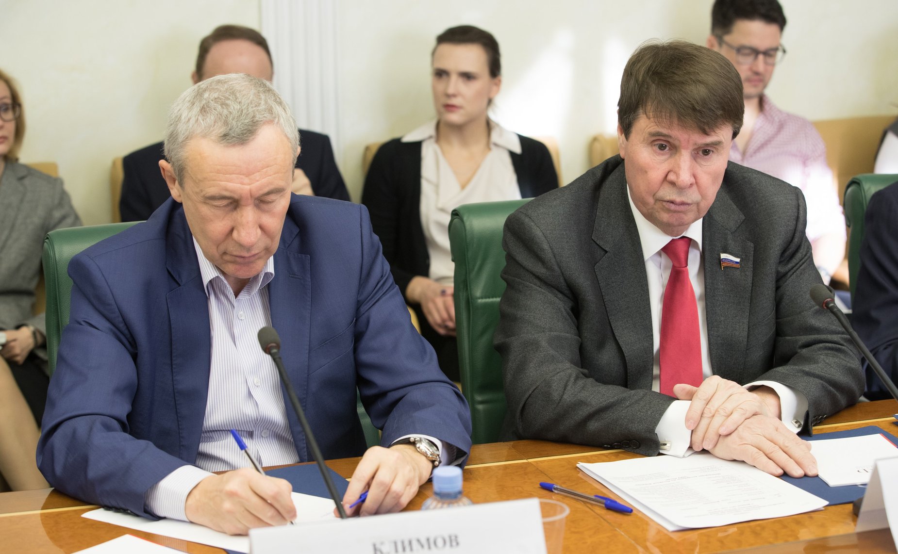 А. Климов и С. Цеков