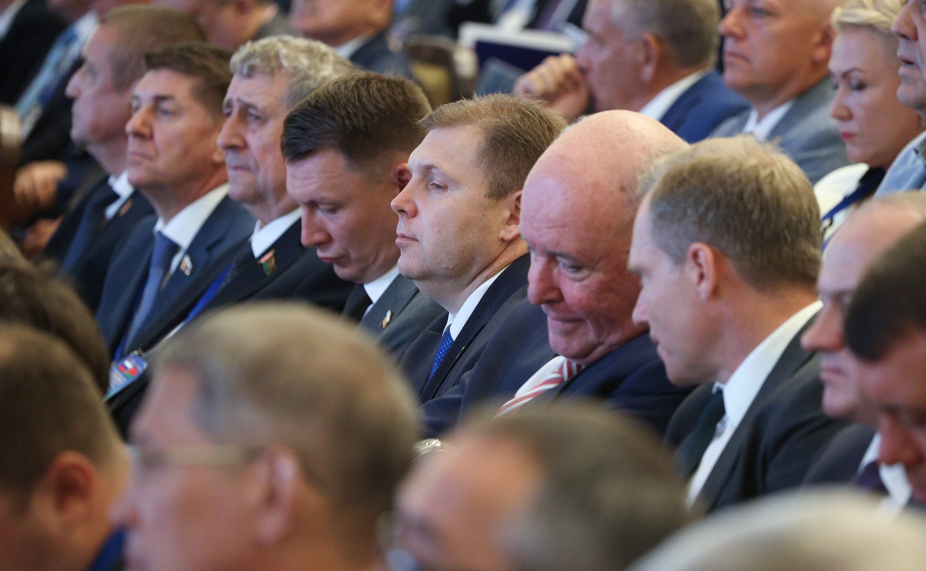 Пленарное заседание ХI Форума регионов Беларуси и России