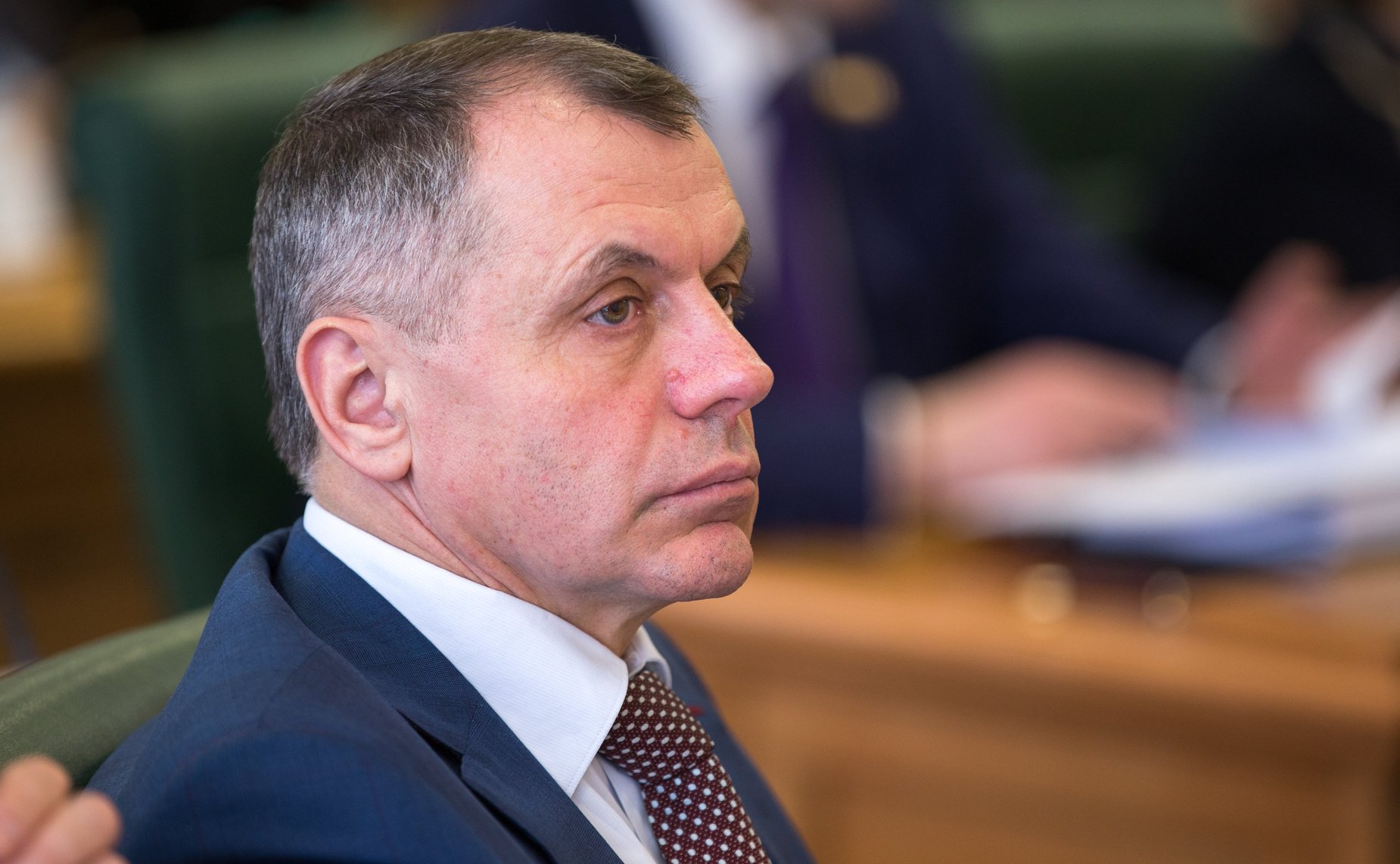 В. Константинов на заседании Президиума Совета Законодателей