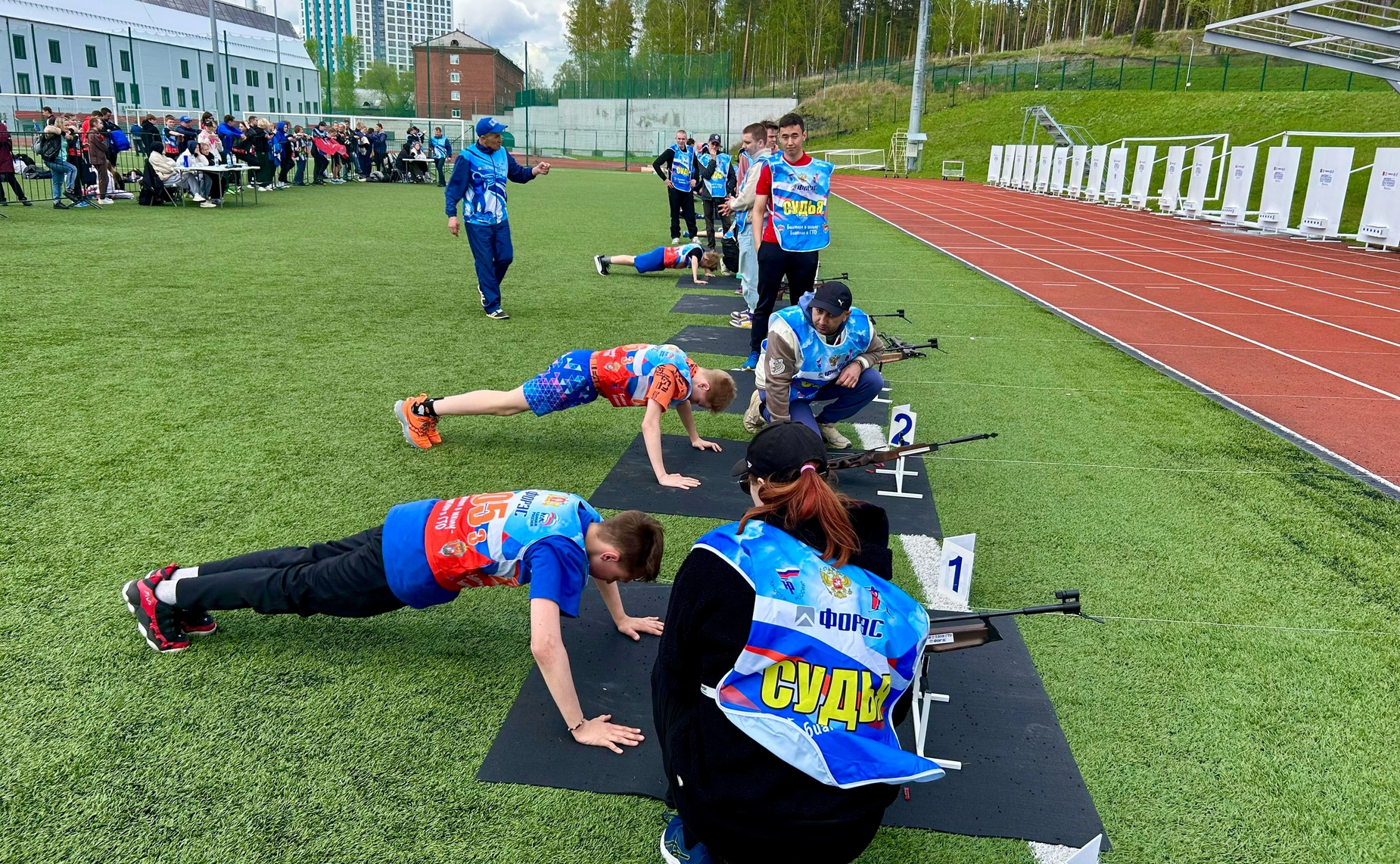 Виктор Шептий принял участие в спортивном мероприятии, посвященном 80-летию Великой Победы