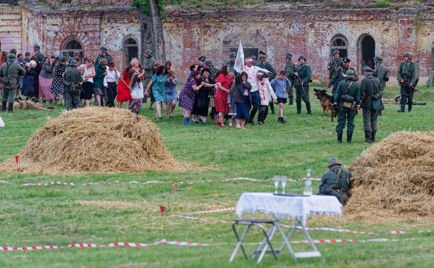 Участники проекта «Поезд Памяти» посетили военно-историческую реконструкцию «22 июня. Брестская крепость»