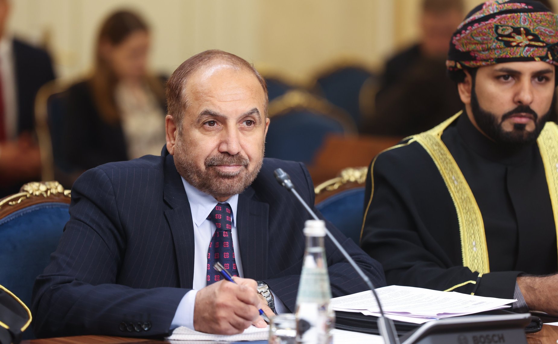 Валентина Матвиенко провела встречу с Председателем Консультативного Совета Султаната Оман шейхом Халедом Бен Хилялем Аль-Маавали