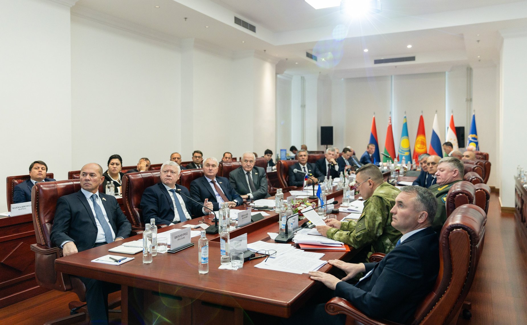 Заседание координационного совещания председателей комитетов по обороне и безопасности парламентов государств членов ОДКБ при Совете Парламентской Ассамблеи Организации Договора о коллективной безопасности