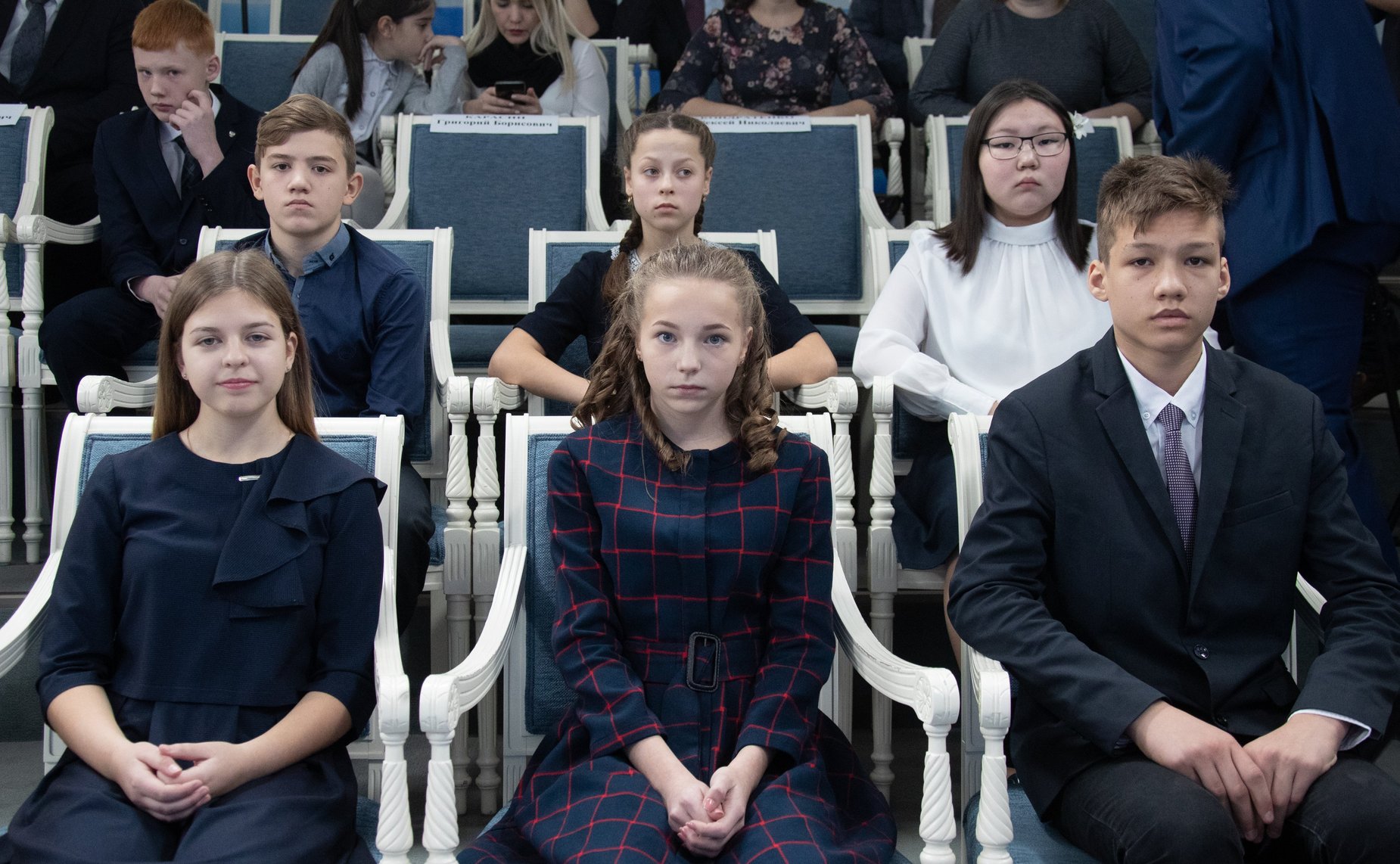 Церемония вручения паспортов в рамках проведения Всероссийской акции «Мы — граждане России!»