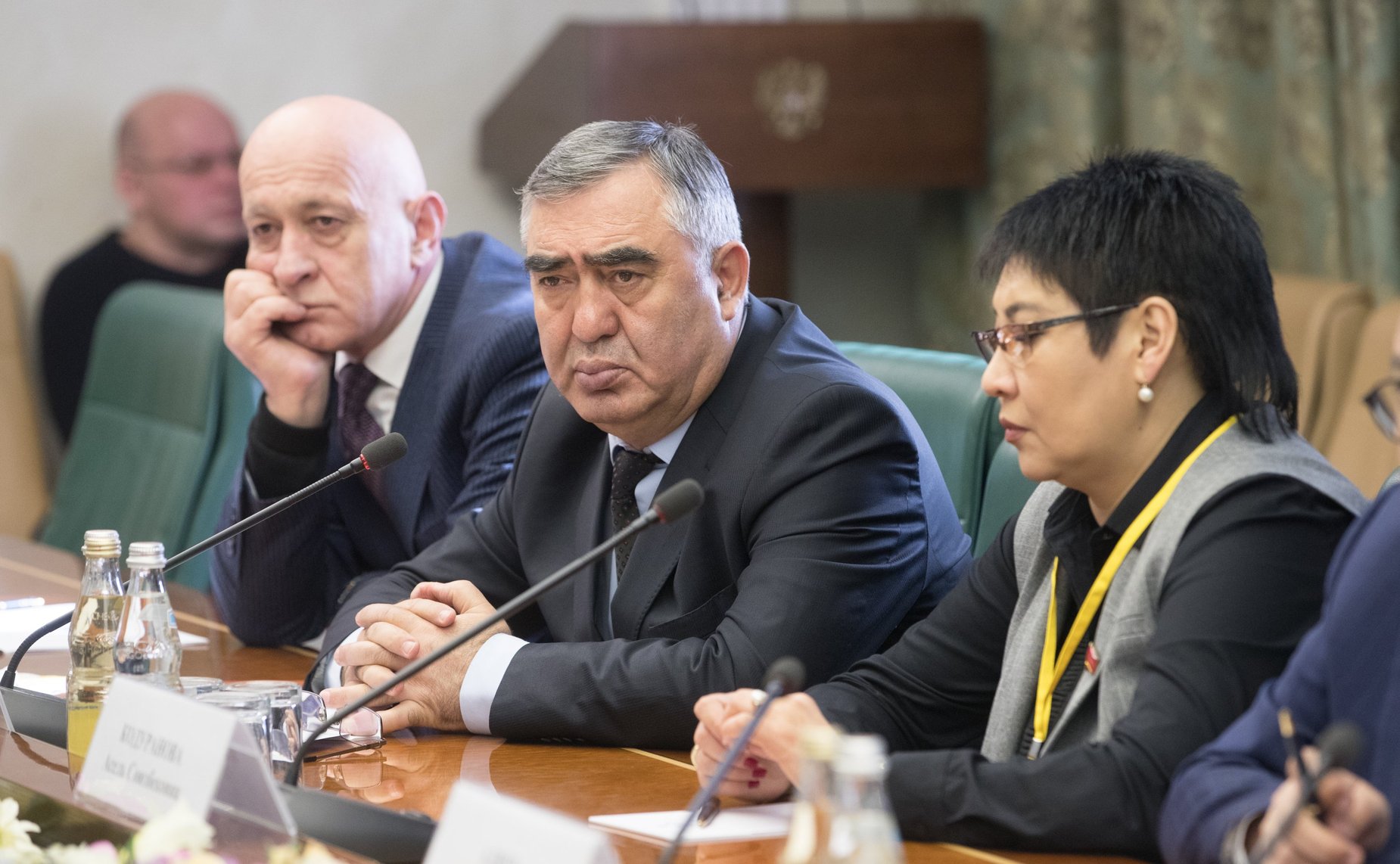 Встреча К. Косачева с наблюдателями от МПА СНГ