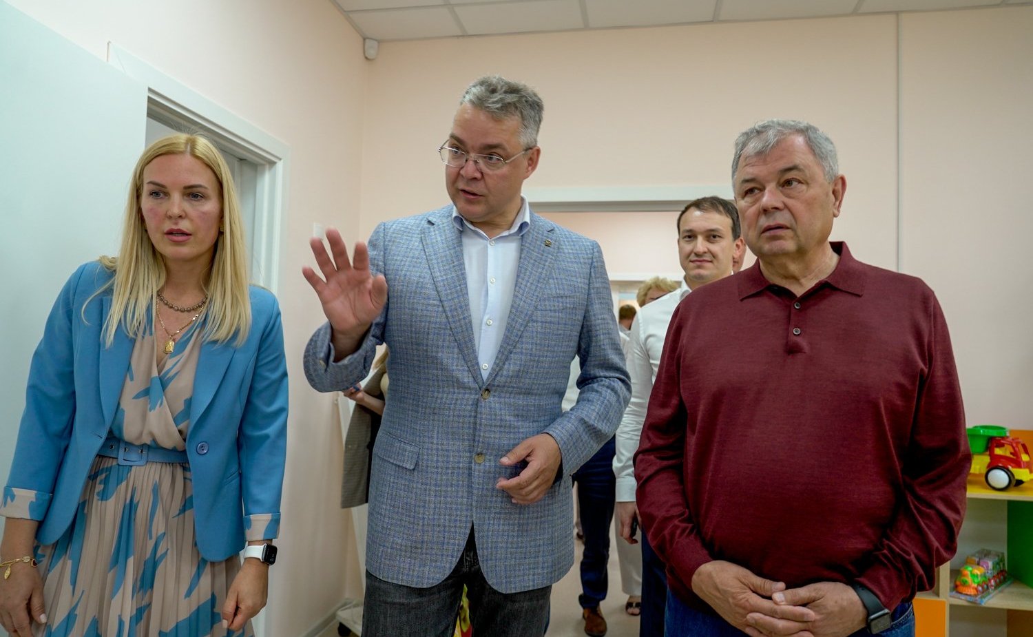 Анатолий Артамонов принял участие в открытии в Кисловодске нового муниципального детского сада «Теремок»