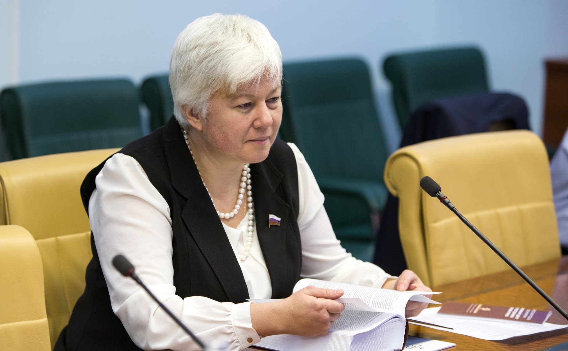 Тимофеева. Презентация сборника «Советская модель экономики: союзный Центр и республики Прибалтики. 1953 г.-март 1965 г.»