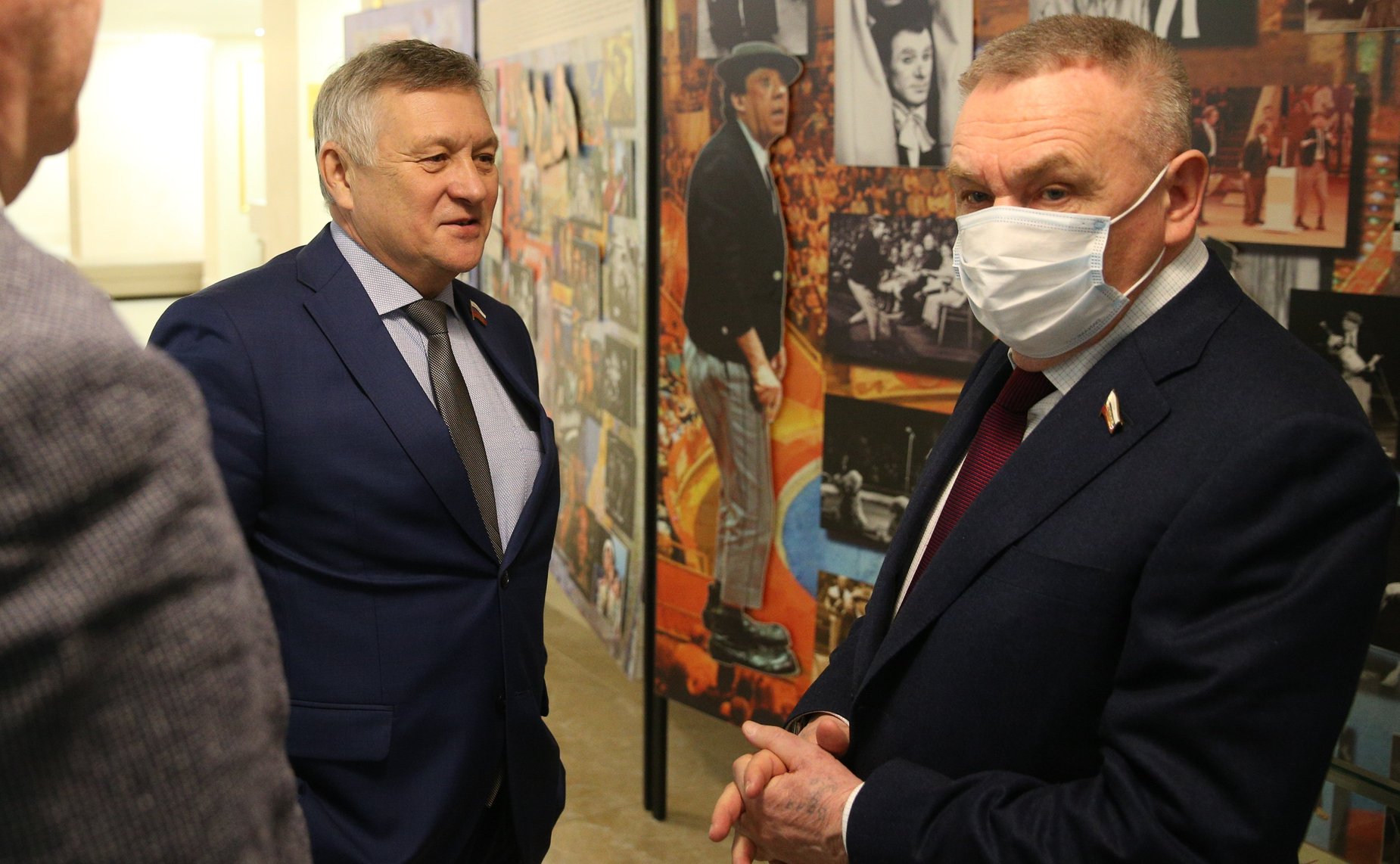 Открытие в Совете Федерации выставки, посвященной 100-летию со дня рождения Юрия Никулина