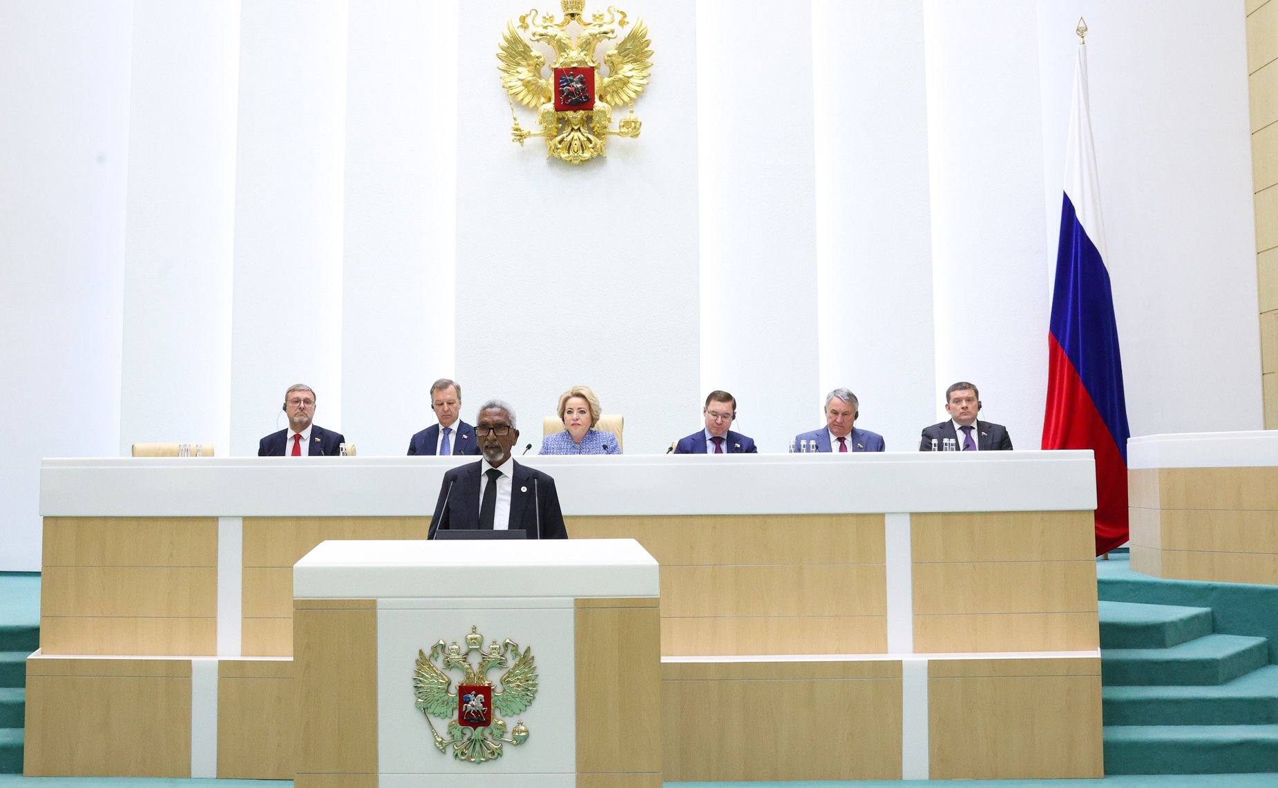 Председатель Сената Федерального парламента Федеративной Республики Сомали Абди Хаши Абдуллахи