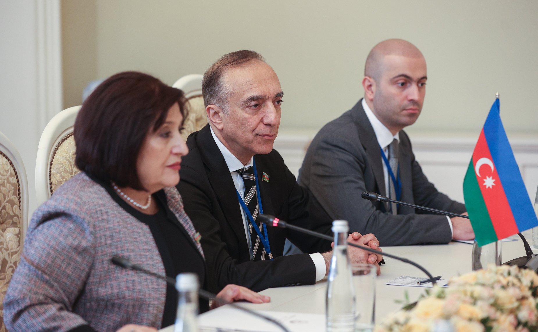 Валентина Матвиенко провела встречу с Председателем Милли Меджлиса Азербайджанской Республики Сагибой Гафаровой