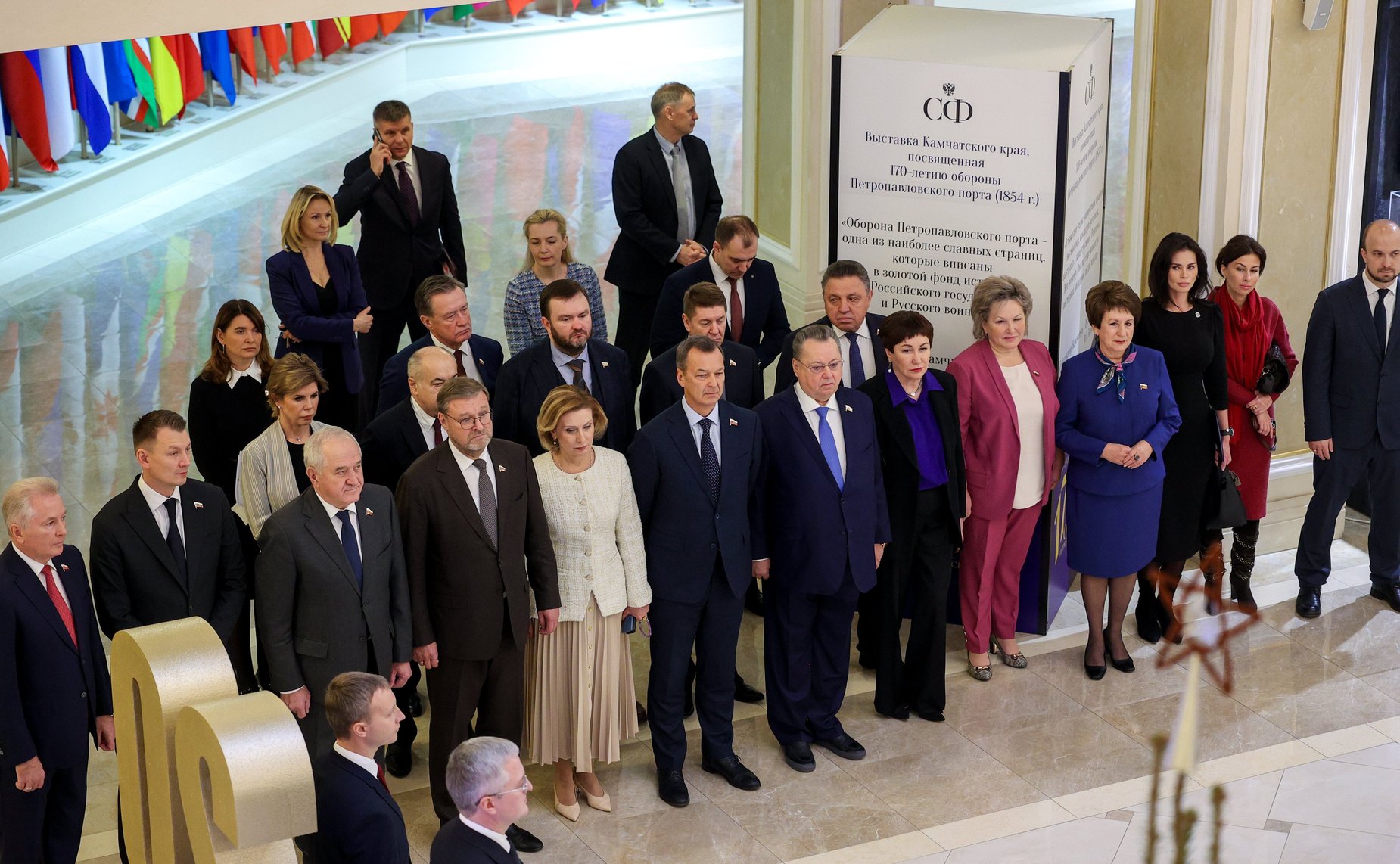 В Совете Федерации открылась выставка, приуроченная к 170-летию Петропавловской обороны