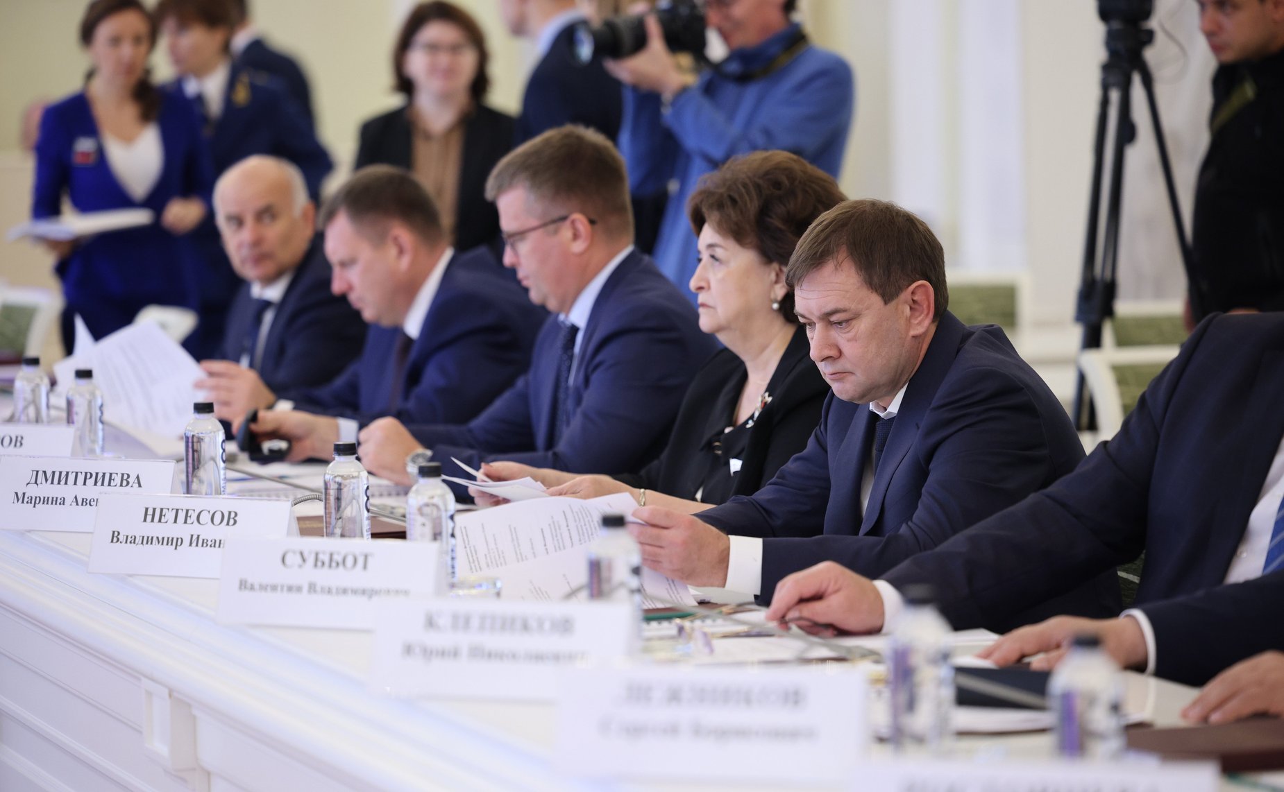 Заседание совета законодателей Центрального федерального округа Совета при полномочном представителе Президента Российской Федерации в ЦФО