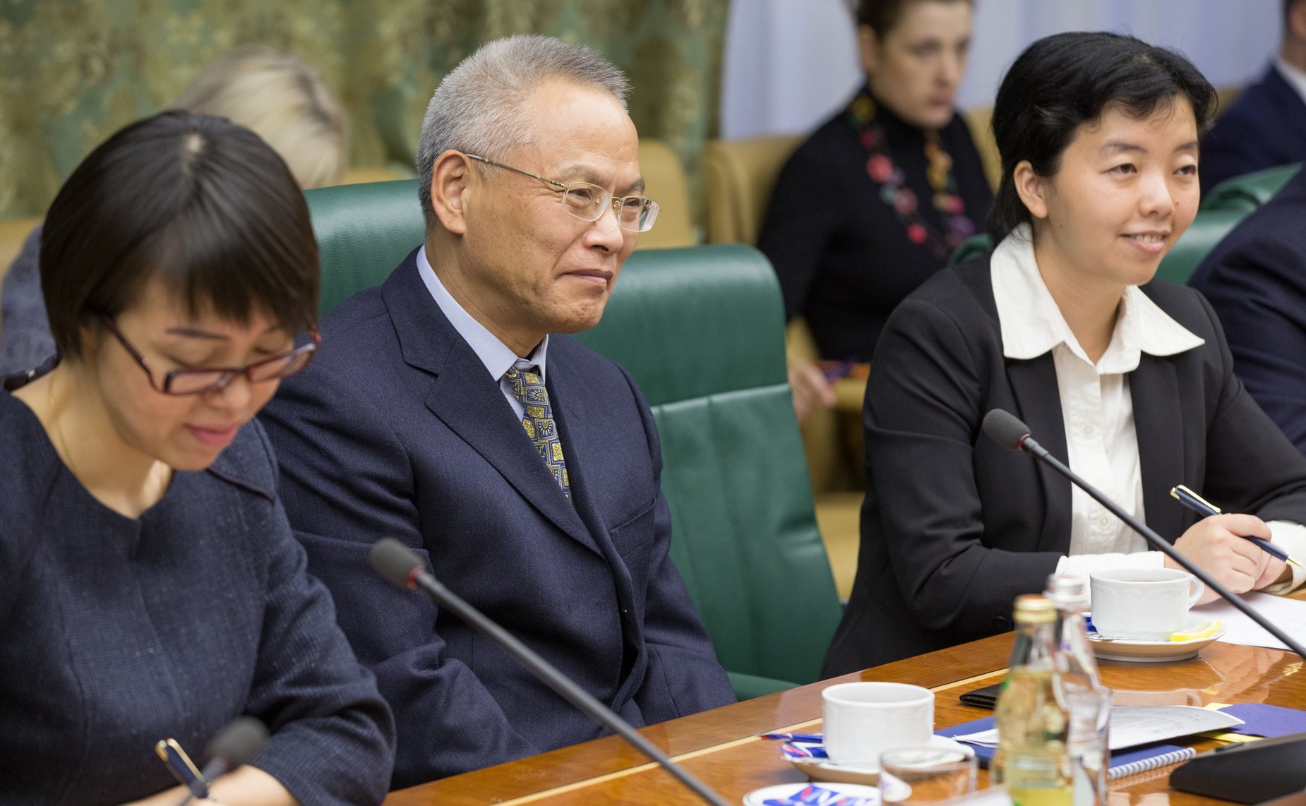 Встреча Бориса Невзорова с заместителем председателя Комитета Всекитайского собрания народных представителей КНР по внутренним делам и юстиции Ван Шэнмином