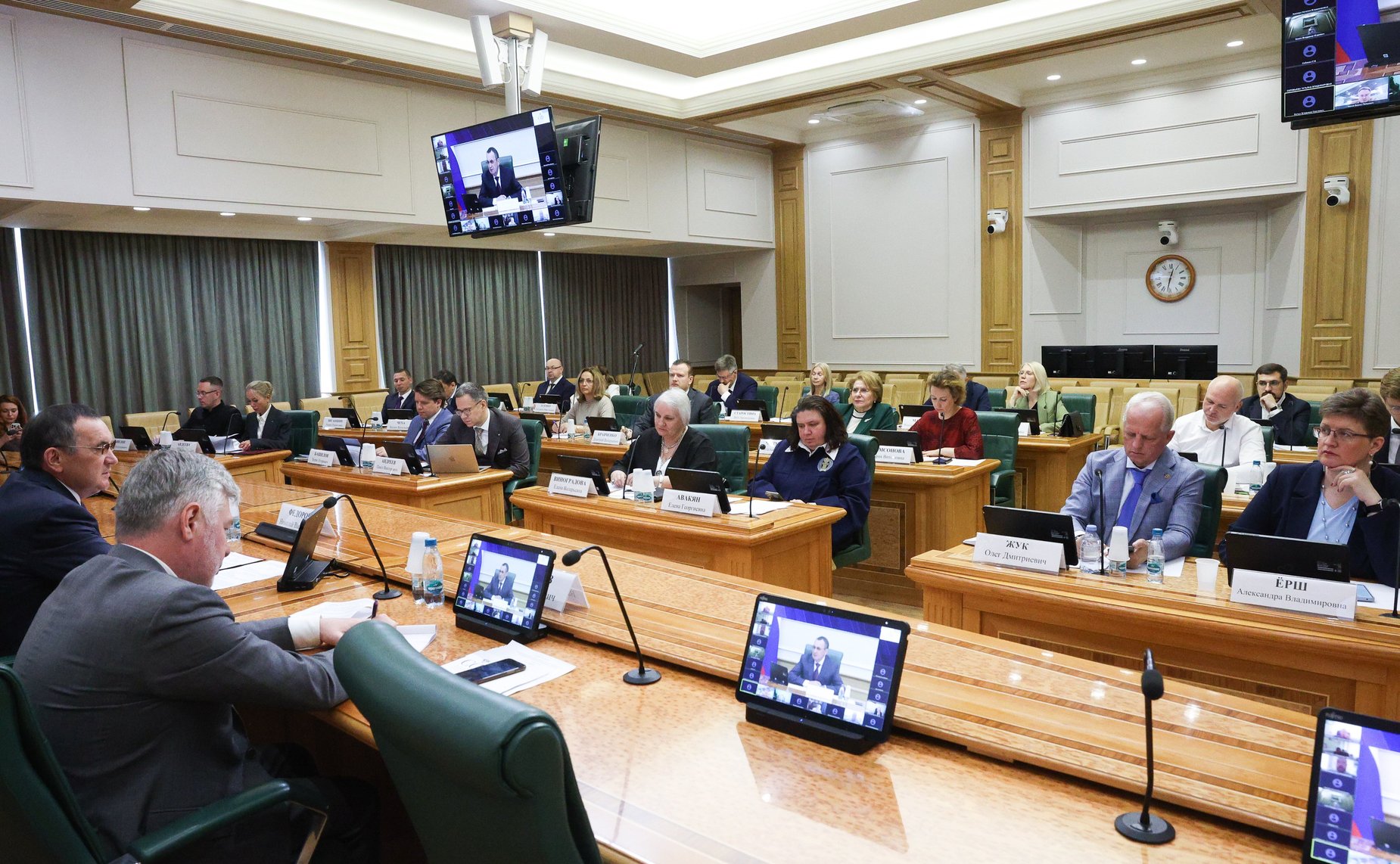Заседание экспертно-консультативного совета при Комитете Совета Федерации по конституционному законодательству и государственному строительству